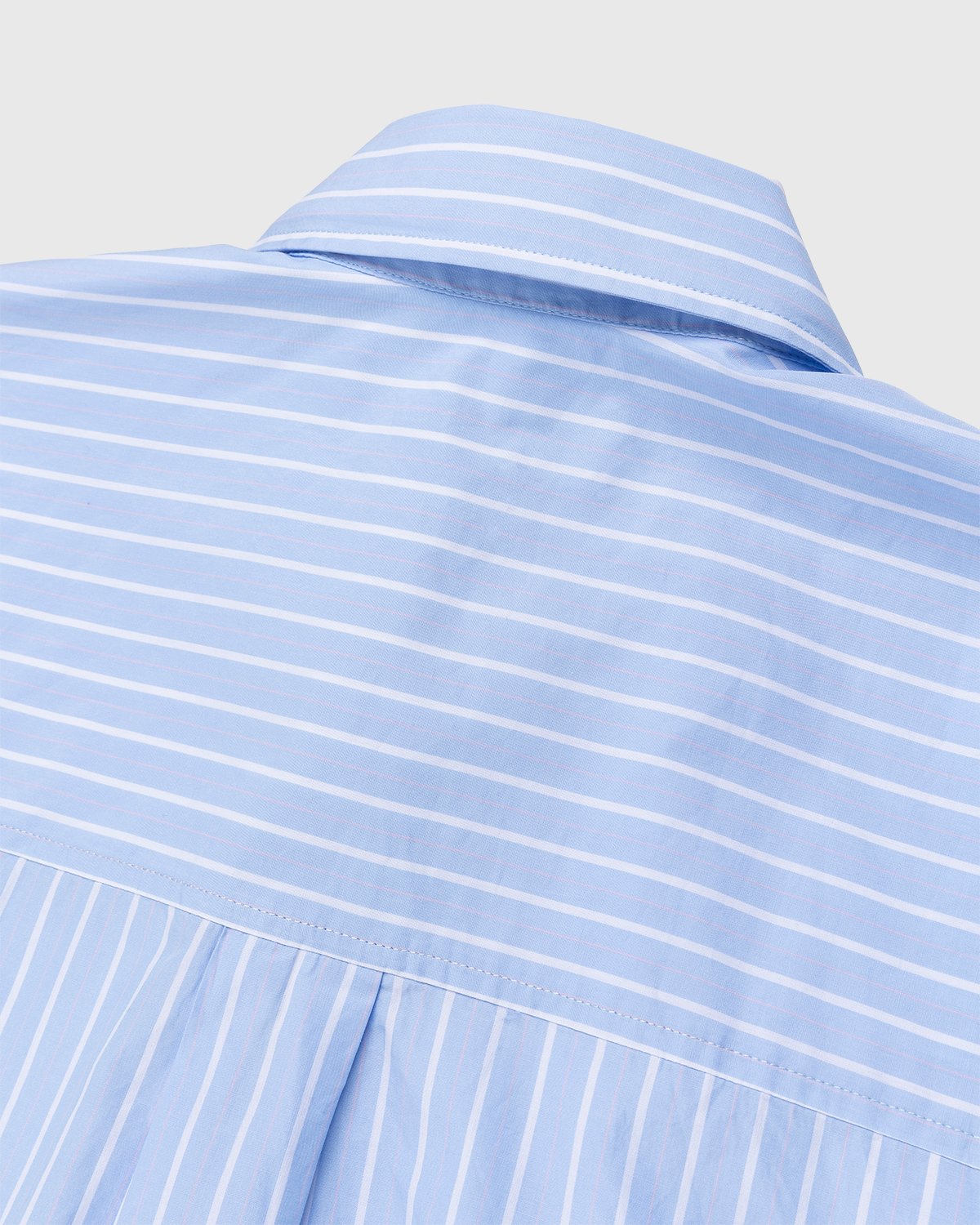 Our Legacy - Borrowed Shirt Blue/Rose Olden Stripe - Clothing - Blue - Image 3
