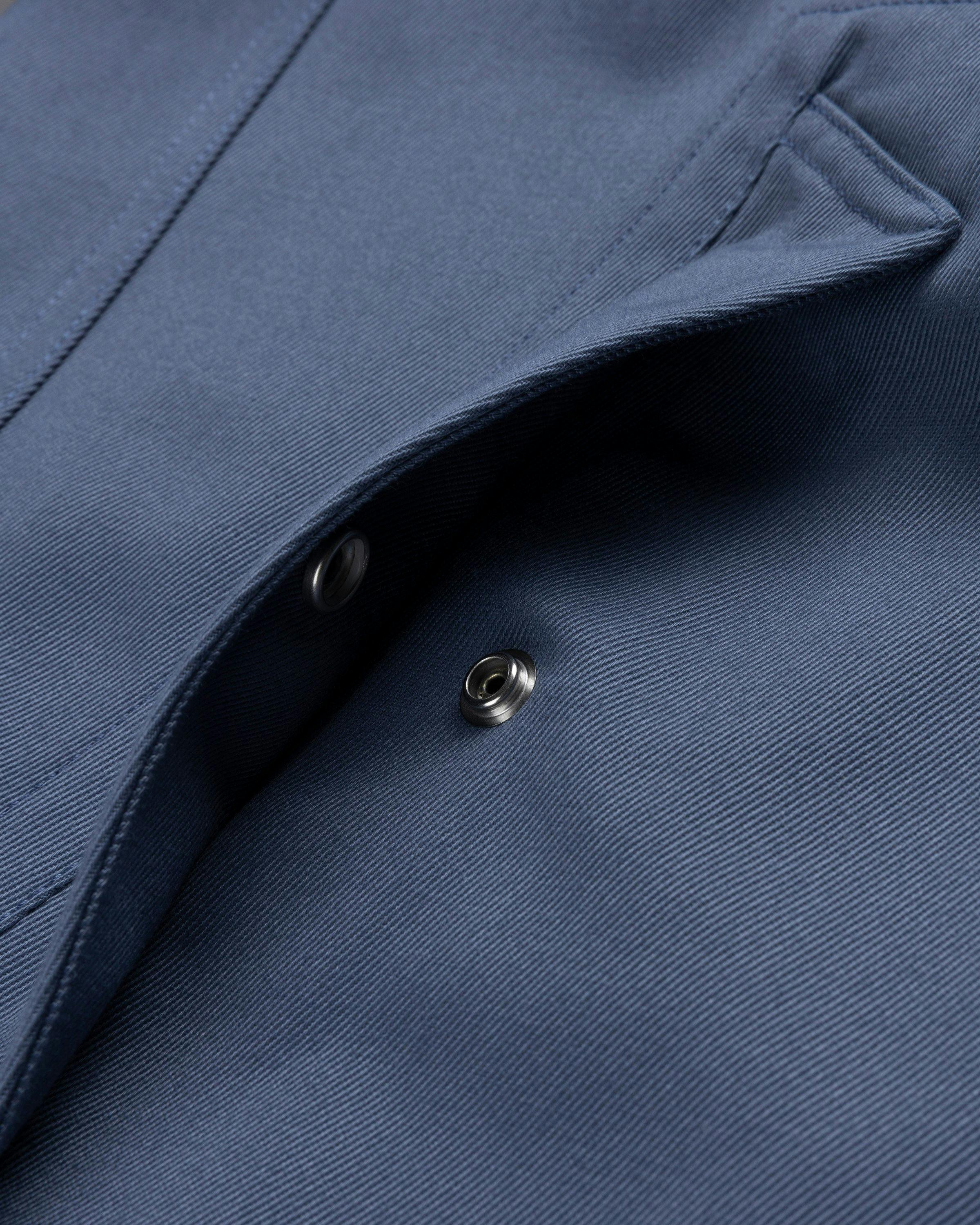 Stone Island - 42528 Workwear R-Gabardine Blouson Mid Blue - Clothing - Blue - Image 9