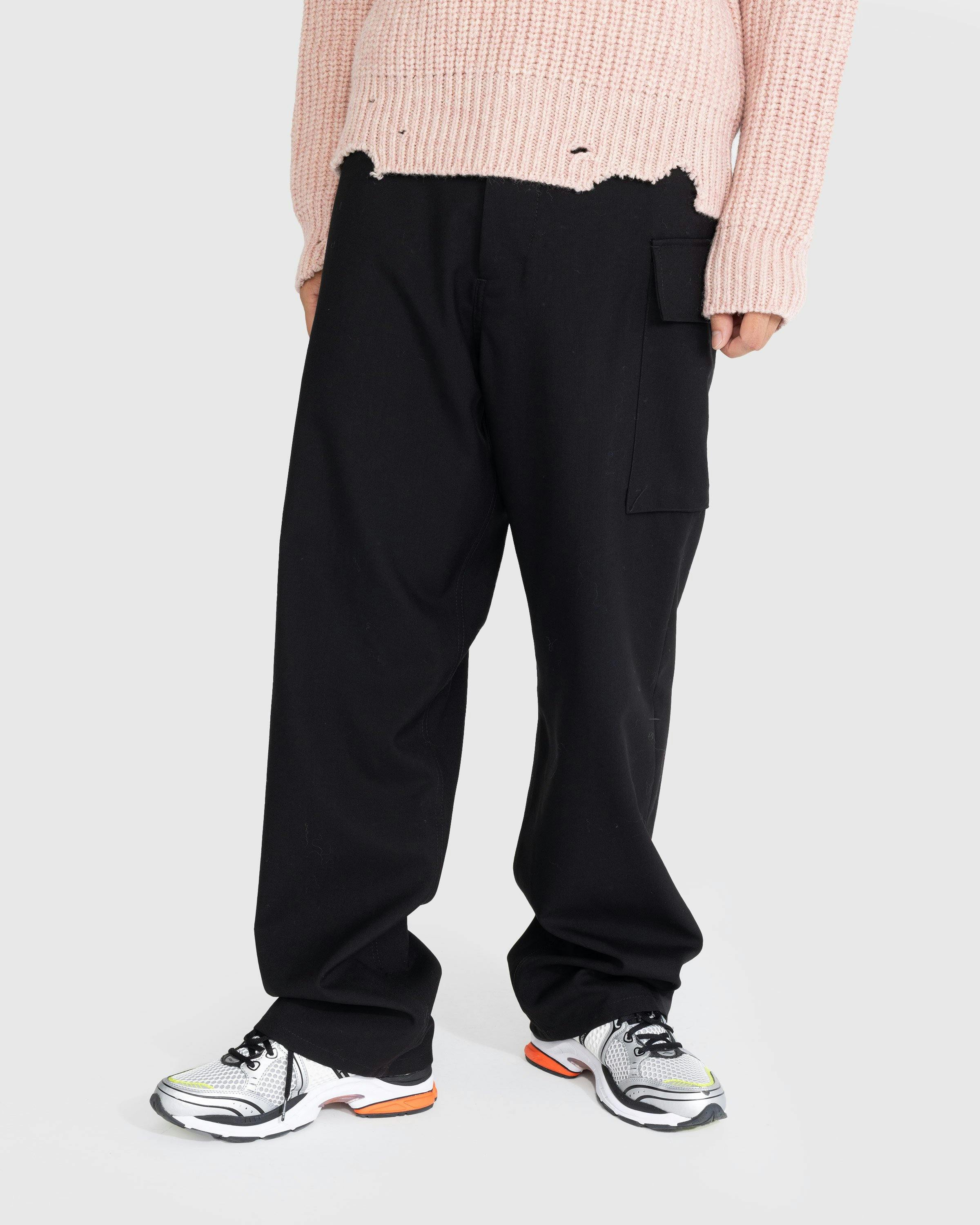 Marni - Cargo Pocket Wool Trousers Black - Clothing - Black - Image 2