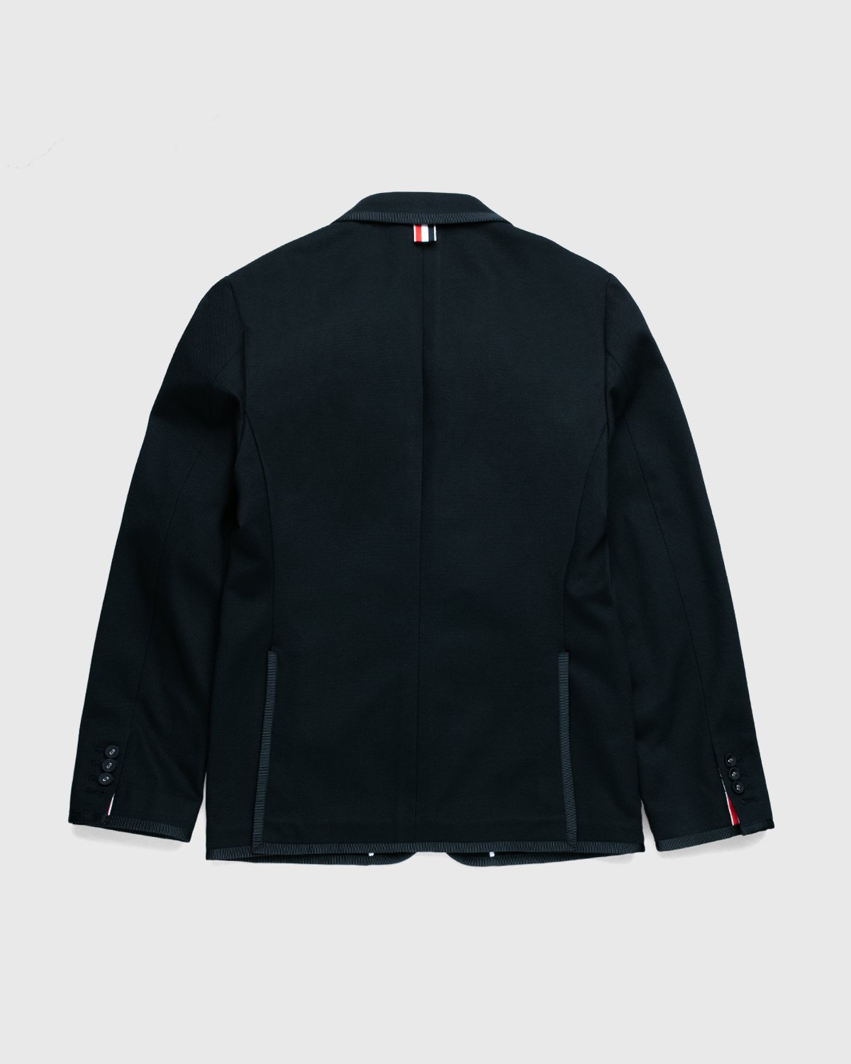 Thom Browne x Highsnobiety - Men Deconstructed Sport Jacket Black - Clothing - Black - Image 2