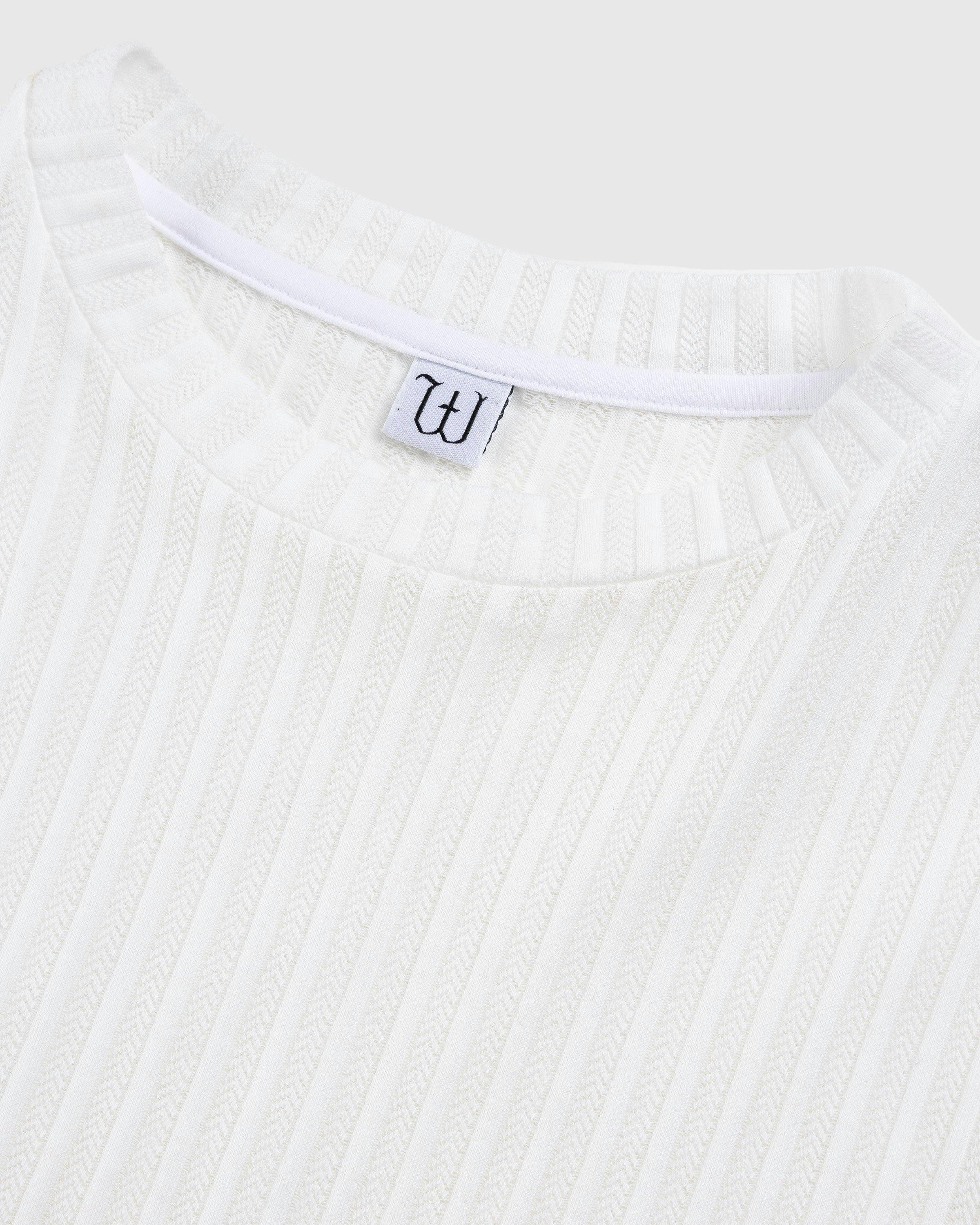 Winnie New York - Pinstripe Tee Ivory - Clothing - Beige - Image 6