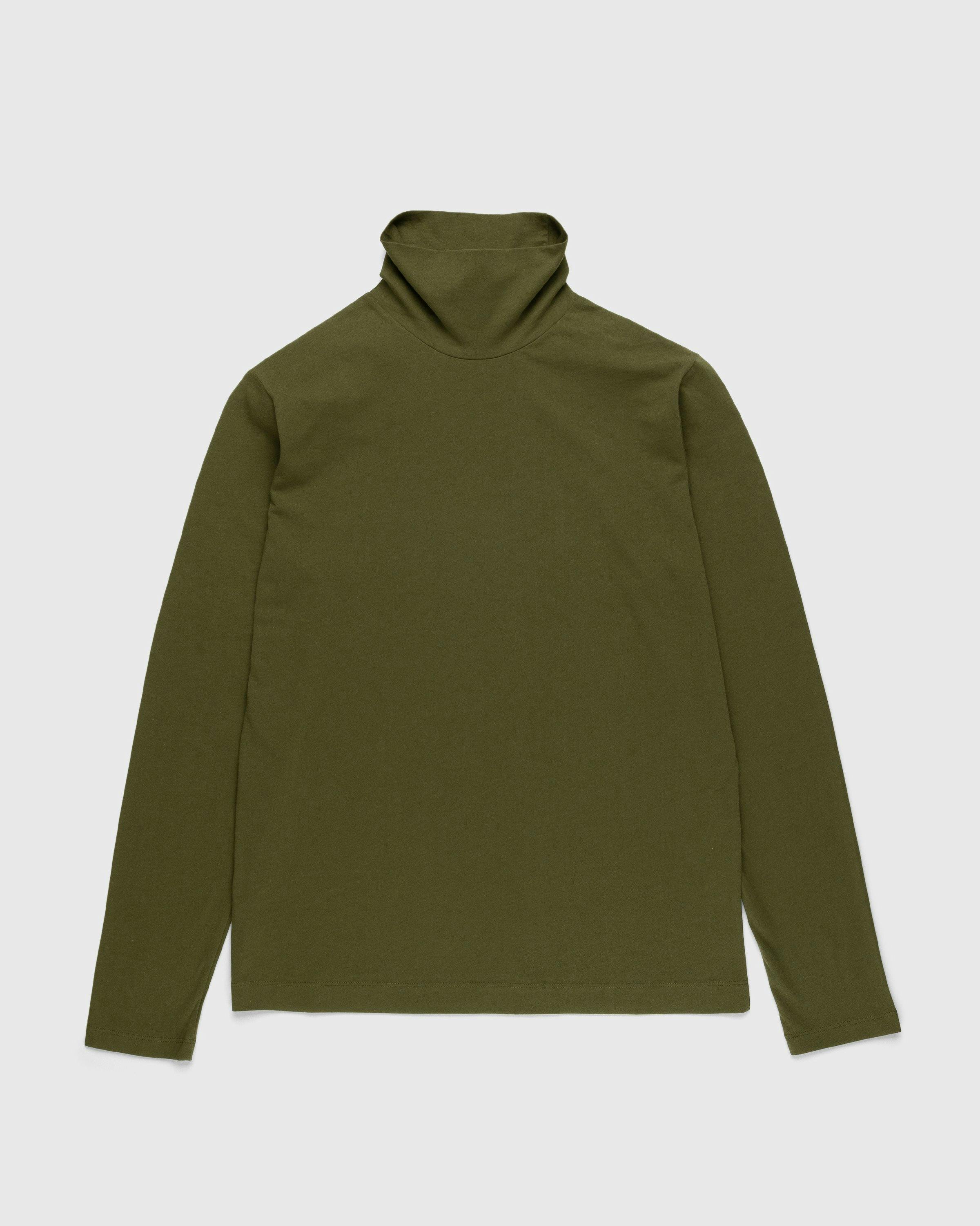 Dries van Noten - Heyzo Turtleneck Jersey Shirt Green - Clothing - Green - Image 1