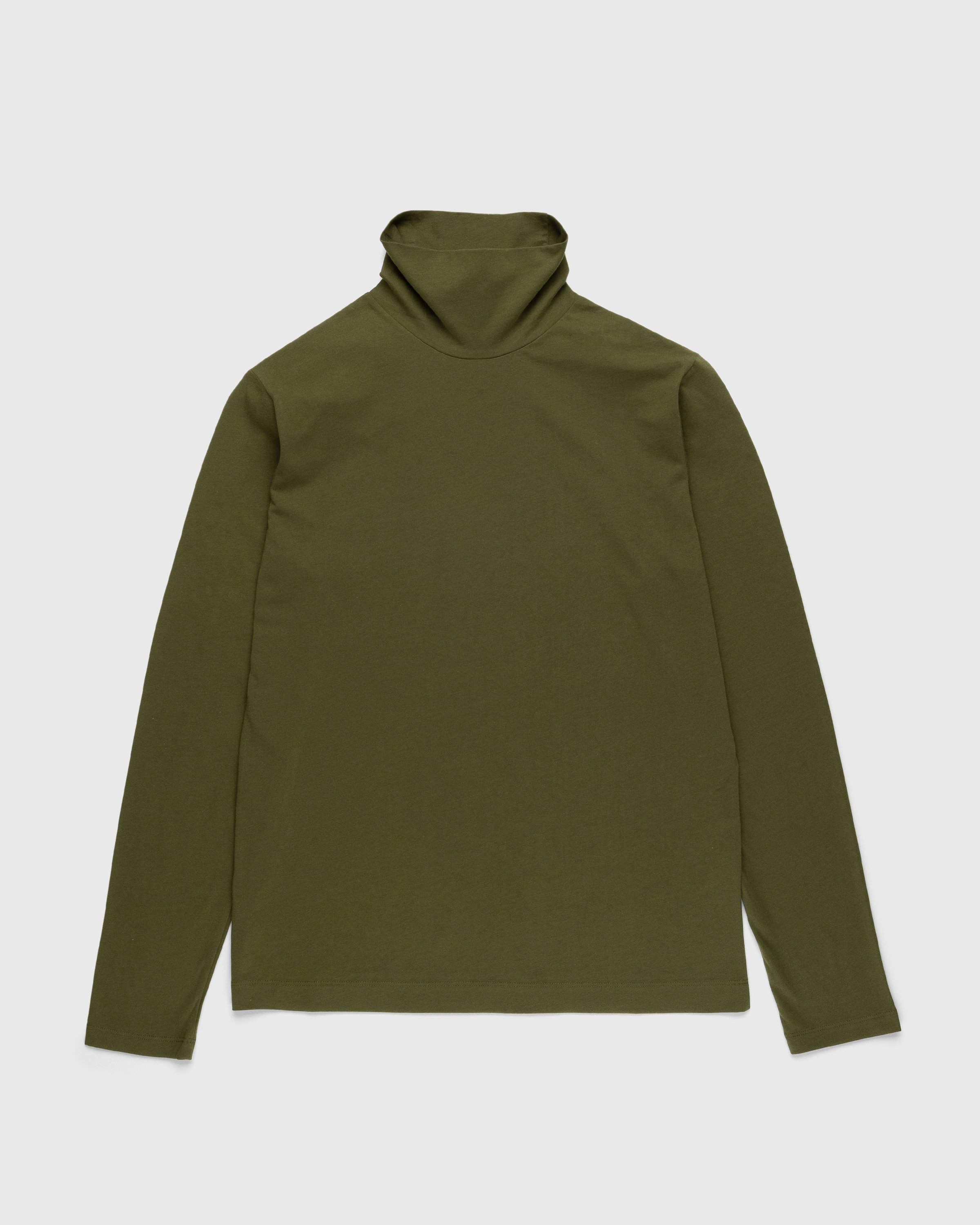 Dries van Noten - Heyzo Turtleneck Jersey Shirt Green - Clothing - Green - Image 1