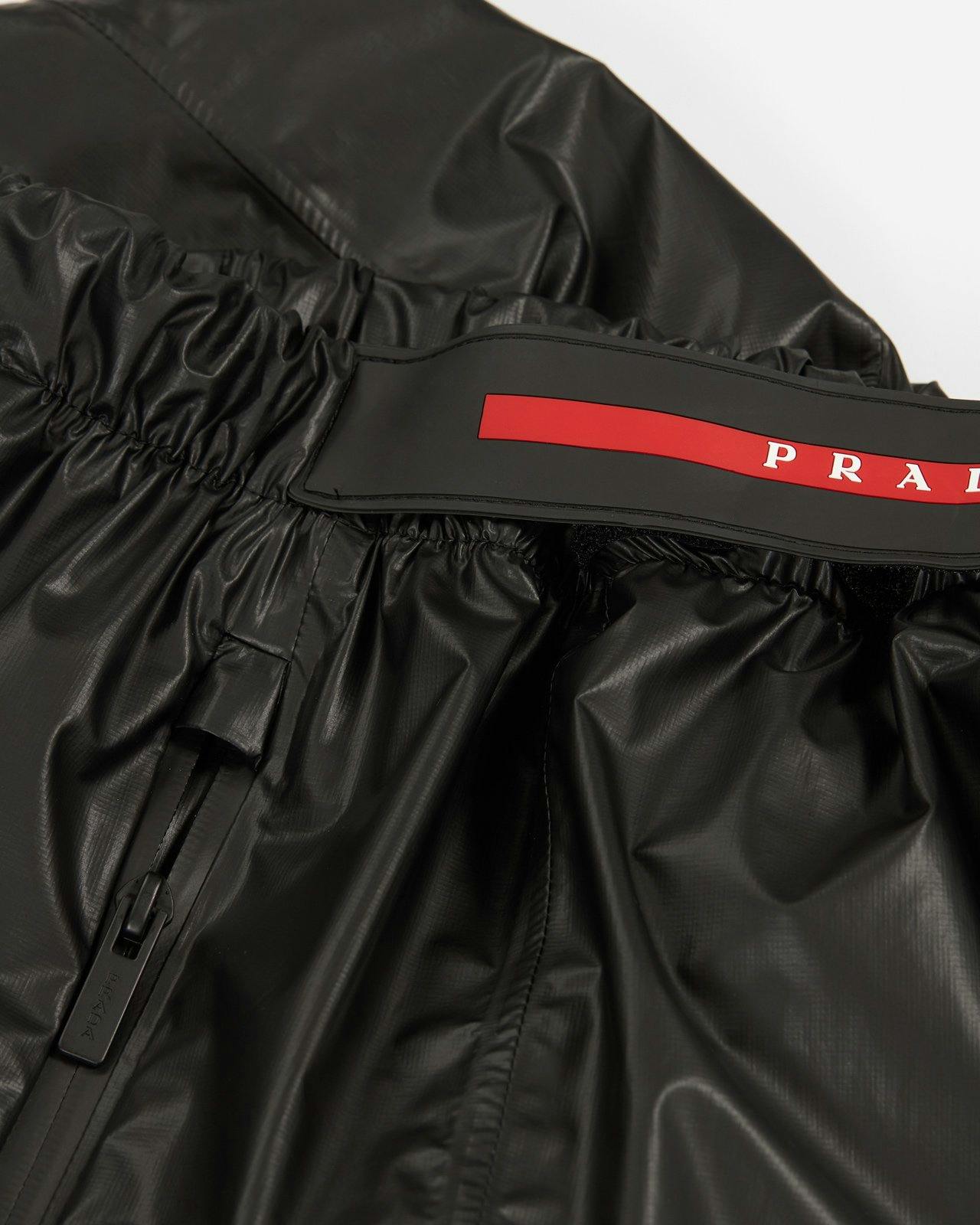Prada - Women's Shiny Nylon Track Pants - Clothing - Black - Image 2