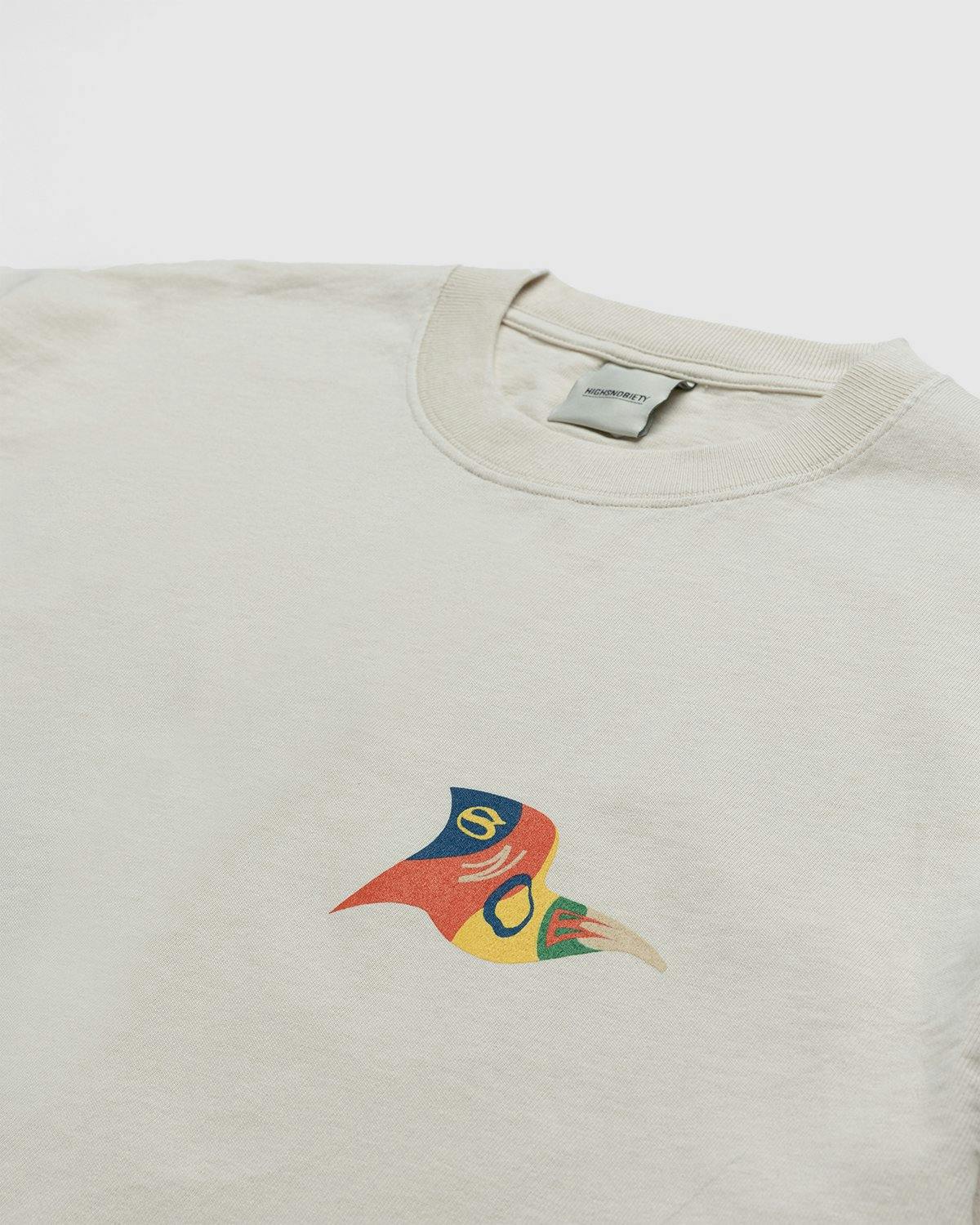Highsnobiety - Flags T-Shirt Eggshell - Clothing - Beige - Image 3