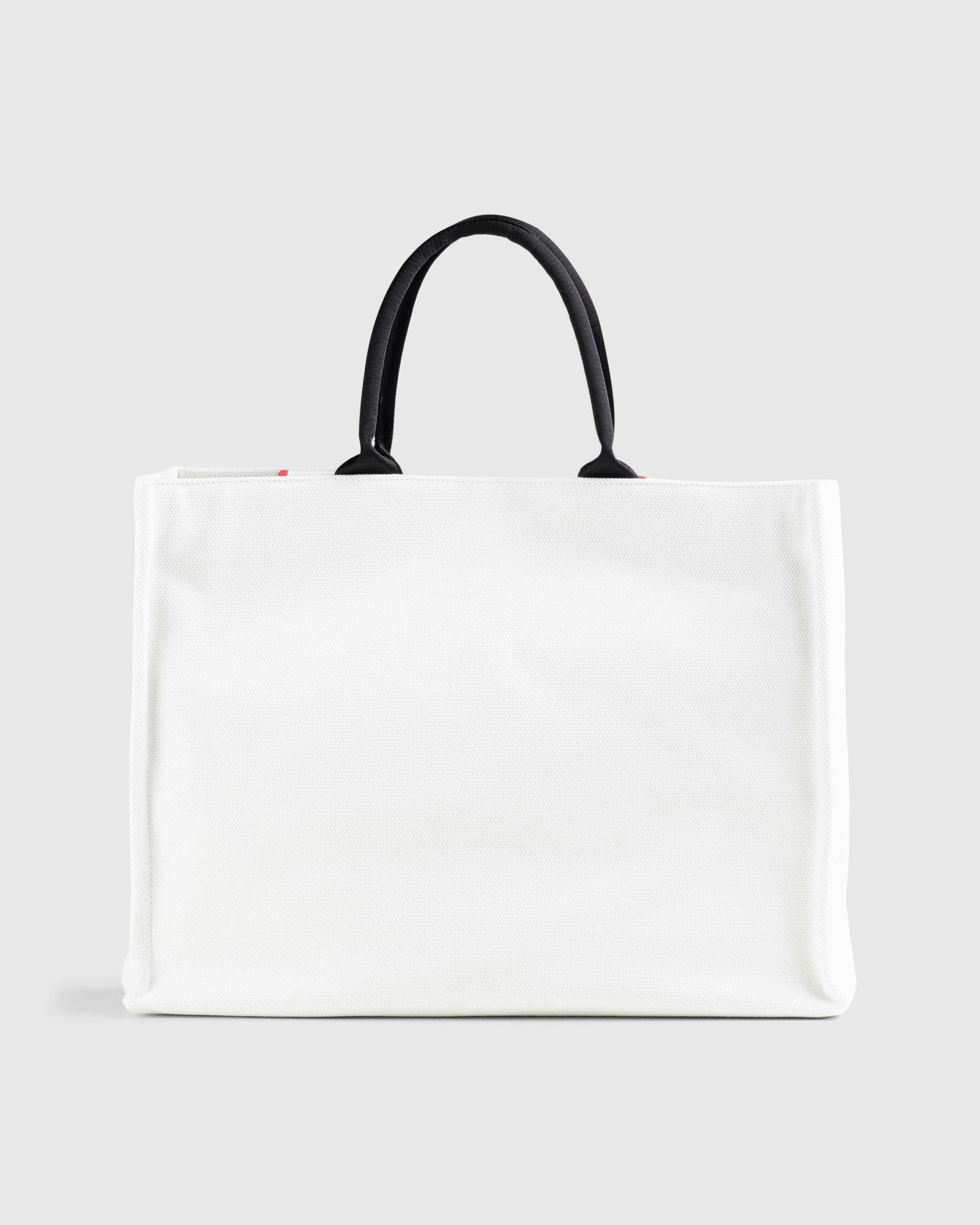 Marni x No Vacancy Inn - Bey Tote Bag Shell/Black - Accessories - White - Image 2