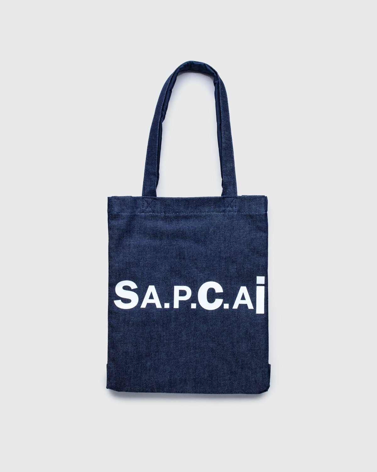 A.P.C. x Sacai - Tote Bag Holly Dark Navy - Tote Bags - Blue - Image 1