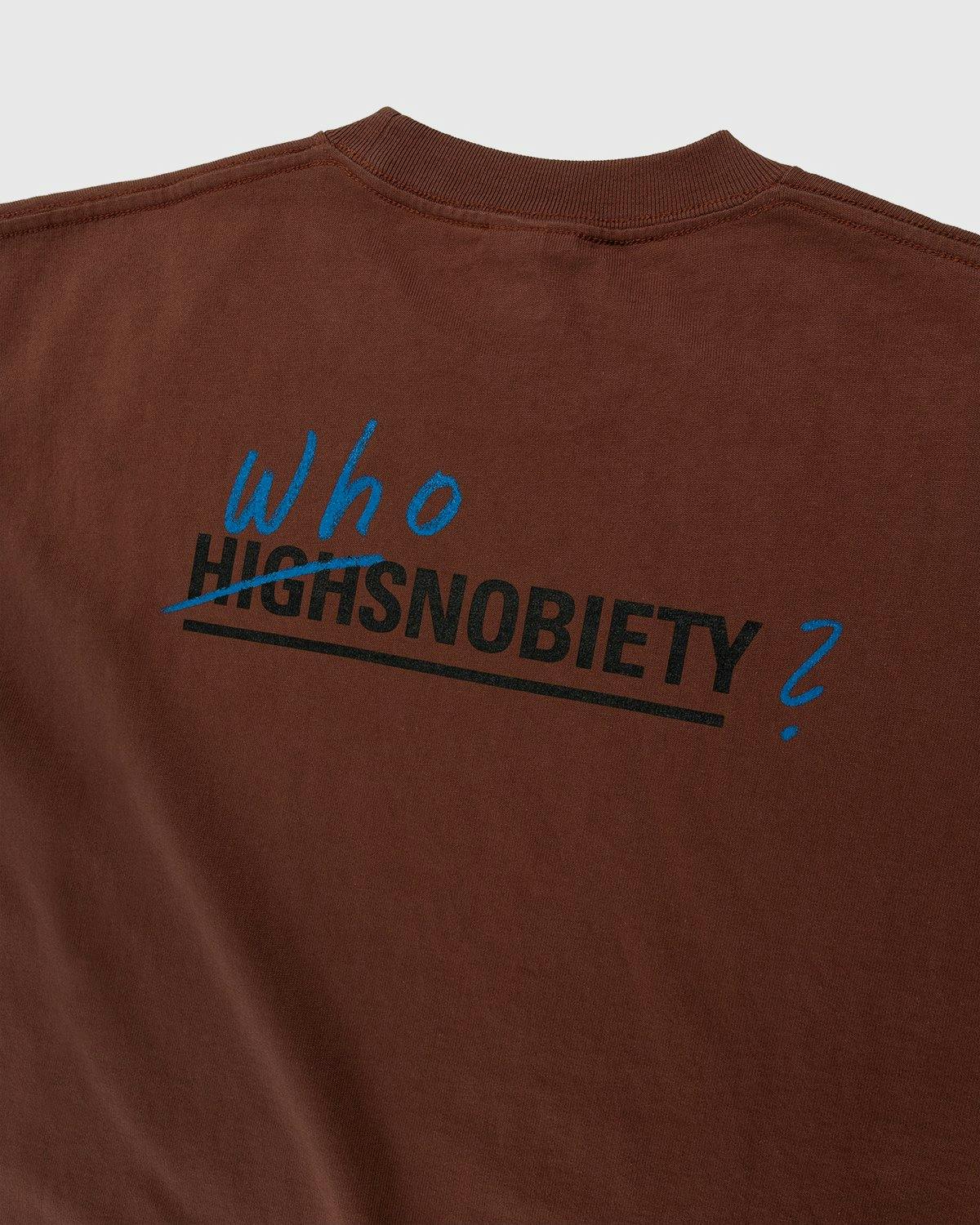 Simon Fujiwara x Highsnobiety - Birth Of Venus T-Shirt Brown - Clothing - Brown - Image 3