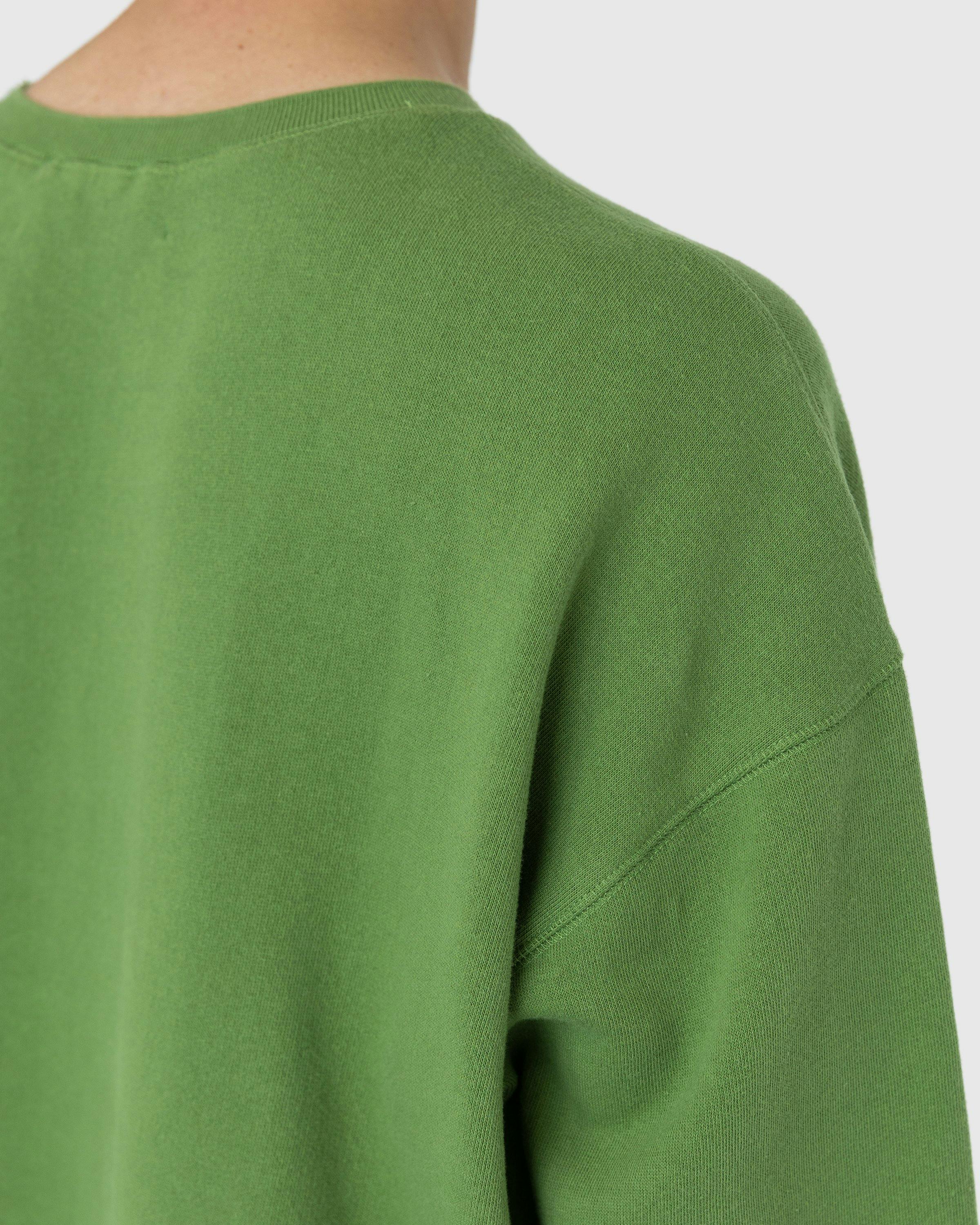 Bode - Rickrack Logo Crewneck Green - Clothing - Green - Image 5