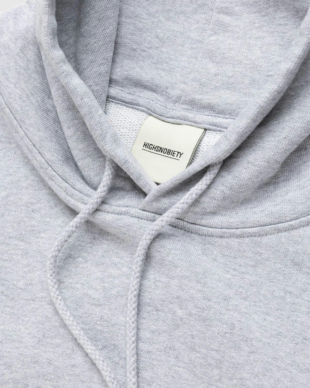 Highsnobiety - HS Sports Round 01 Hoodie Grey - Clothing - Grey - Image 4