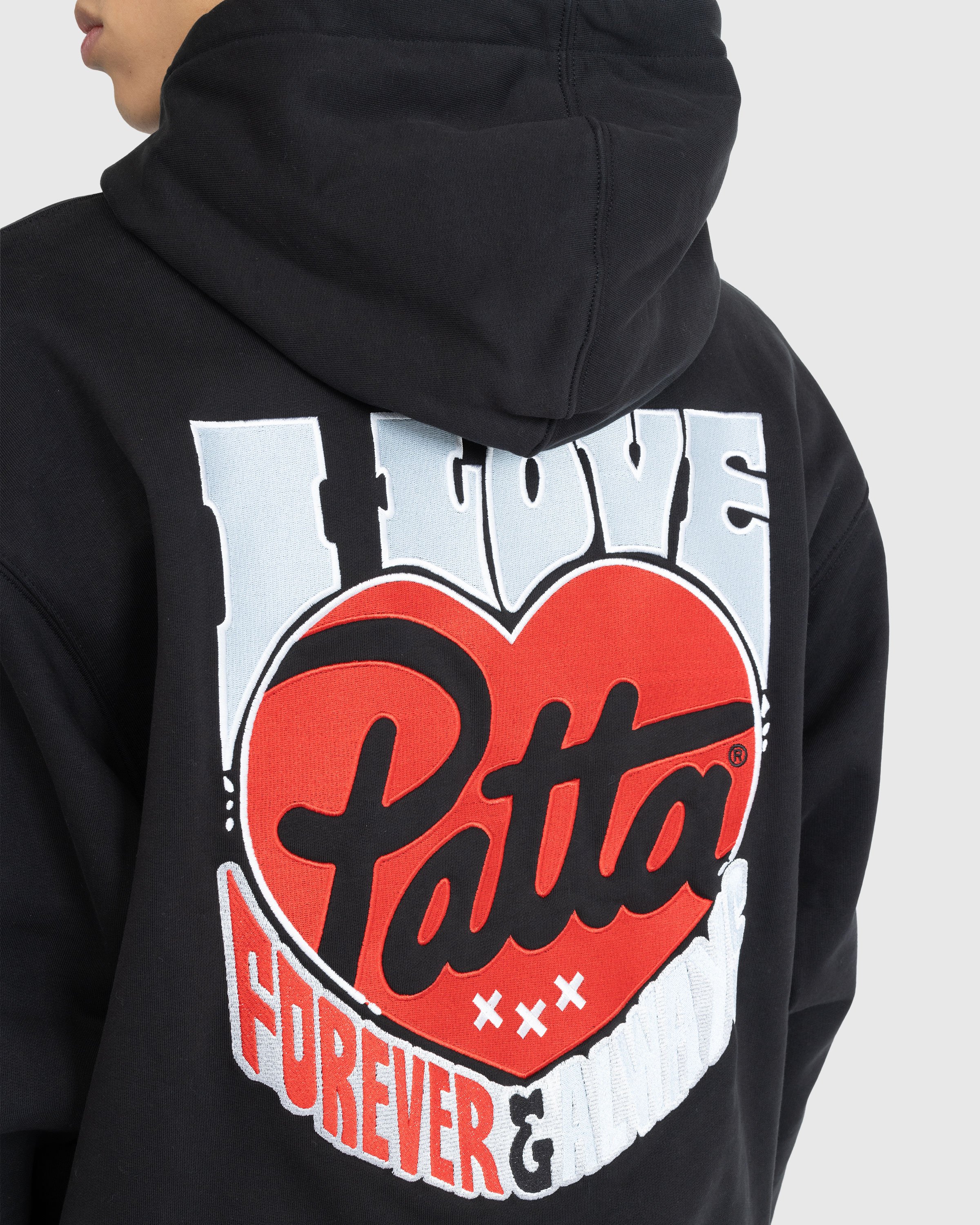 Patta - Forever and Always Boxy Hoodie Black - Clothing - Black - Image 5