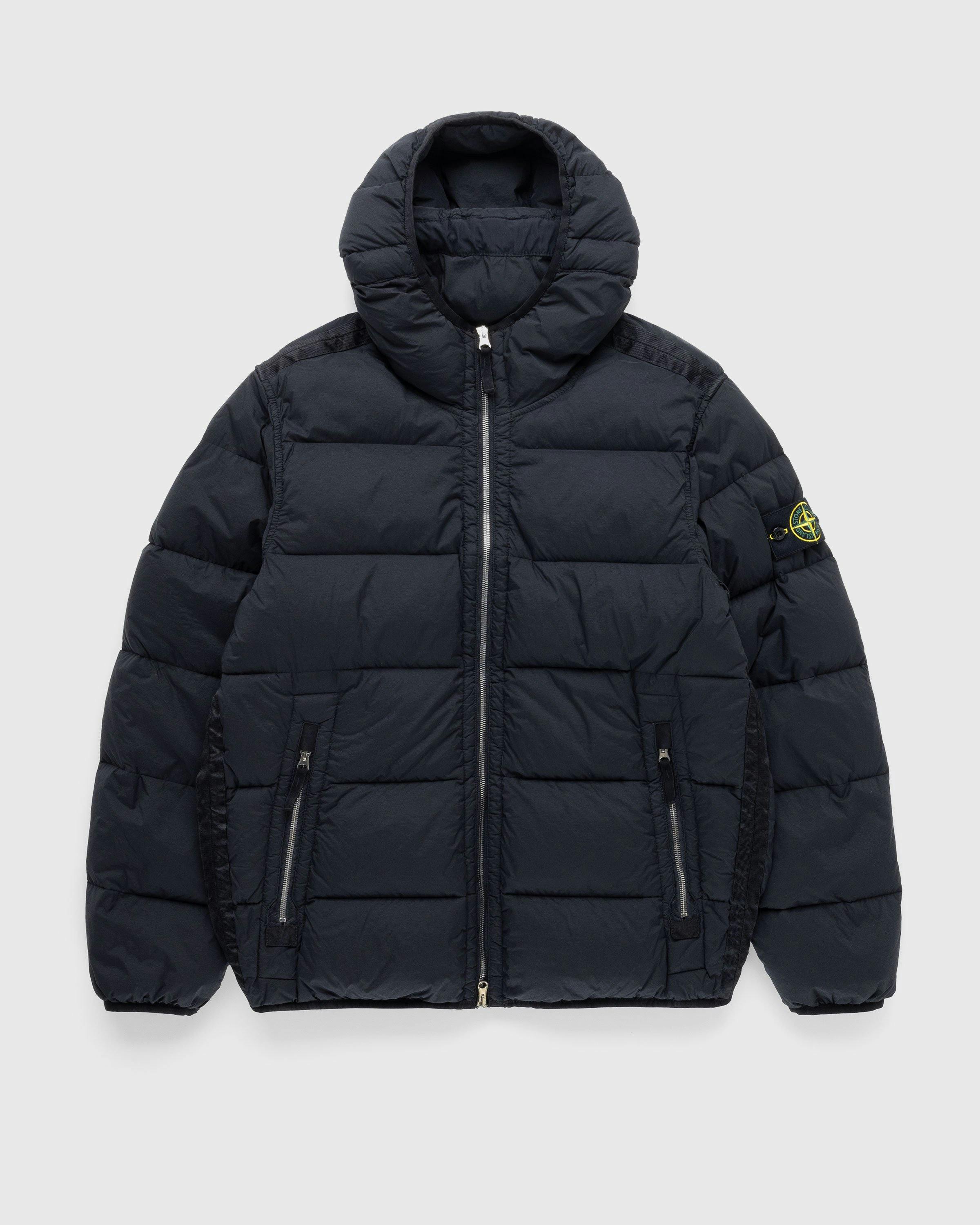 Stone Island - REAL DOWN JACKET Black 791543728 - Clothing - Black - Image 1