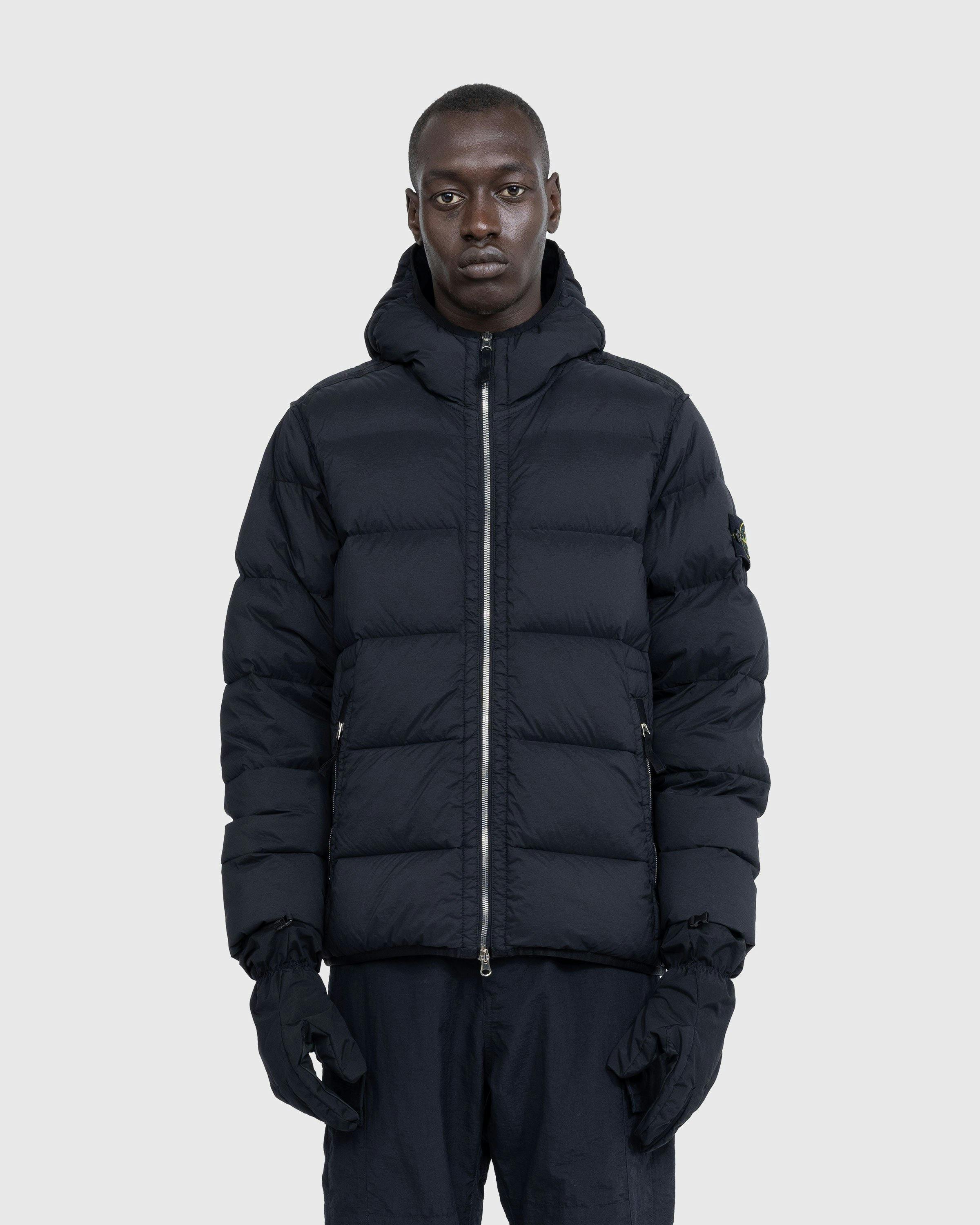 Stone Island - REAL DOWN JACKET Black 791543728 - Clothing - Black - Image 2