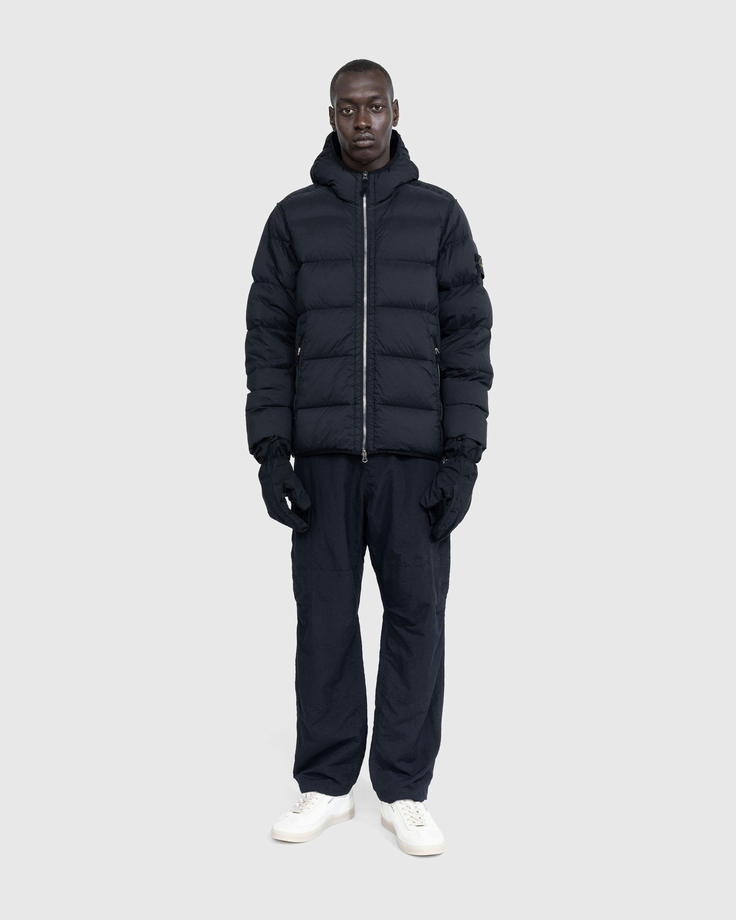 Stone Island - REAL DOWN JACKET Black 791543728 - Clothing - Black - Image 3