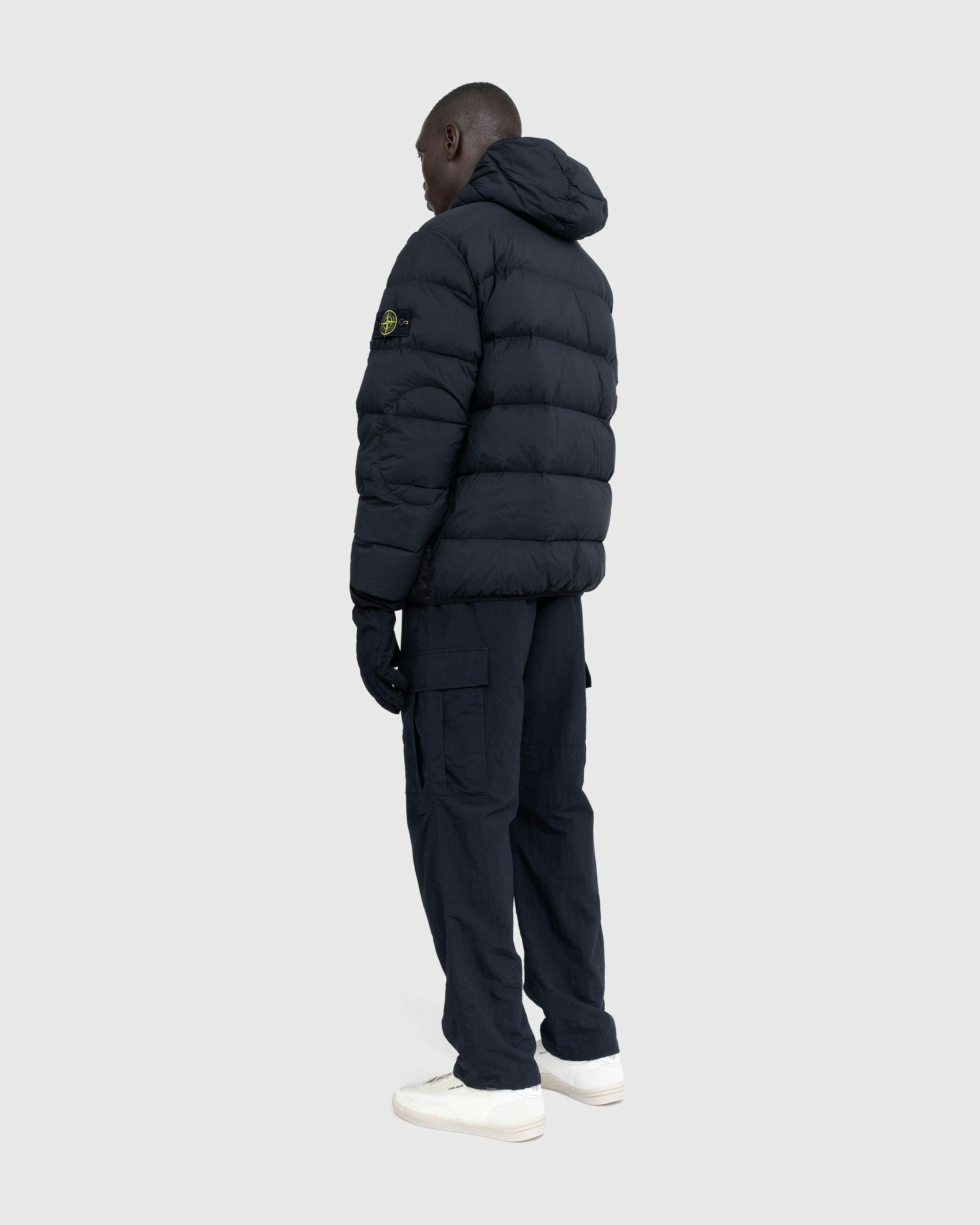 Stone Island - REAL DOWN JACKET Black 791543728 - Clothing - Black - Image 4