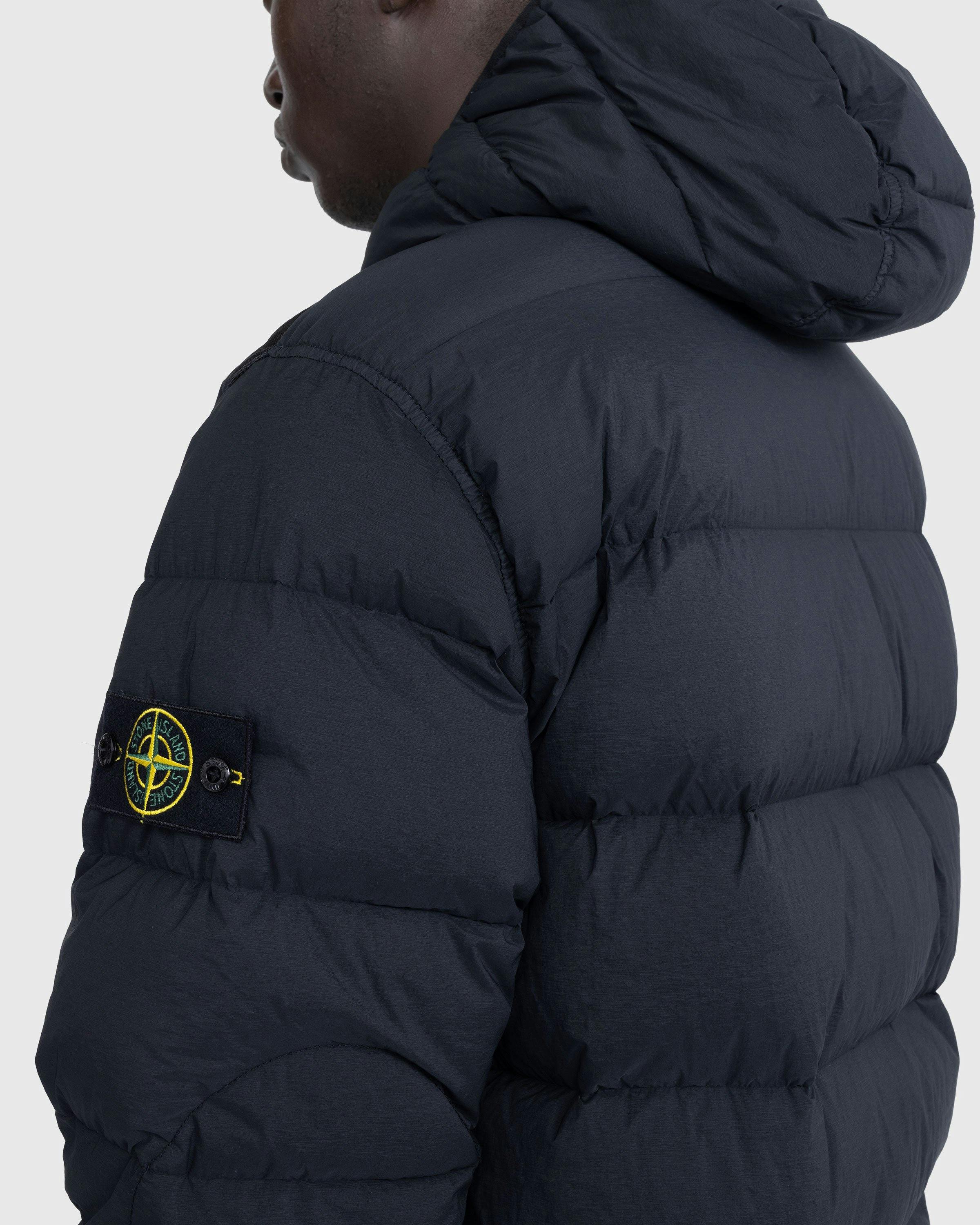 Stone Island - REAL DOWN JACKET Black 791543728 - Clothing - Black - Image 5