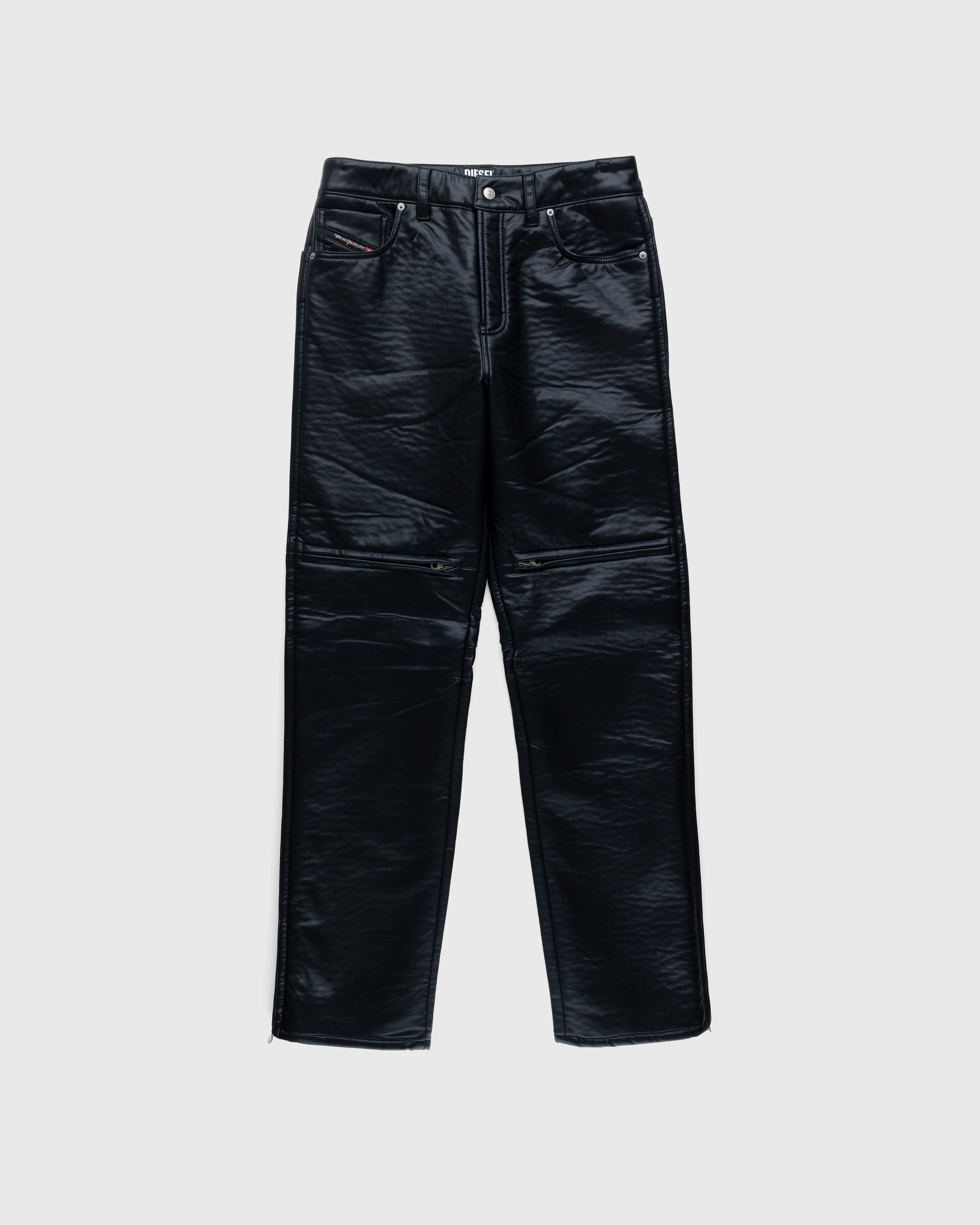 Diesel - Cirio Biker Trousers Black - Clothing - Black - Image 1