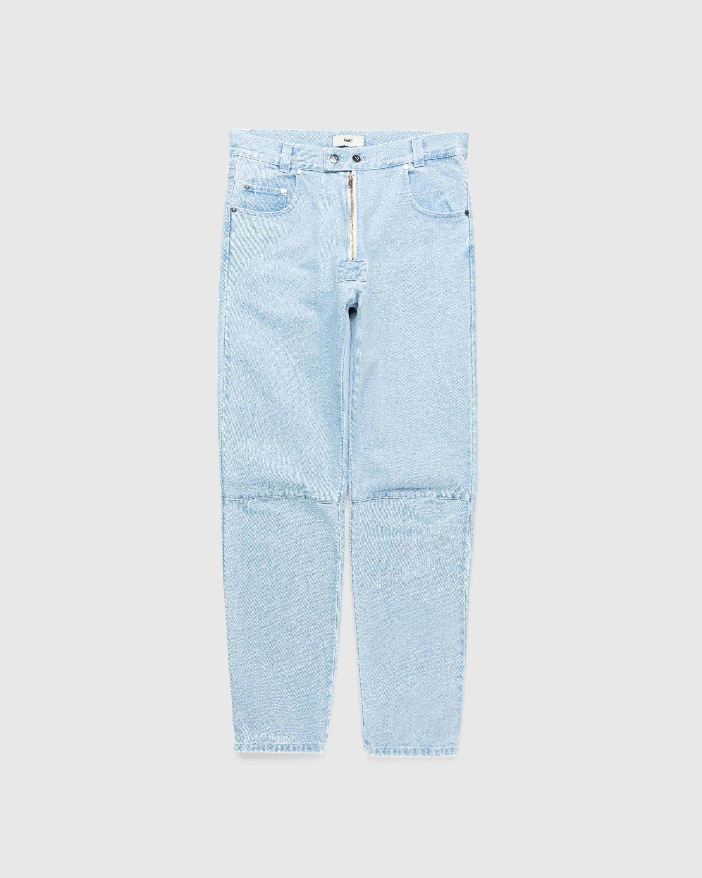 GmbH - Darveesh Denim Trousers Light Indigo Blue - Clothing - Blue - Image 1