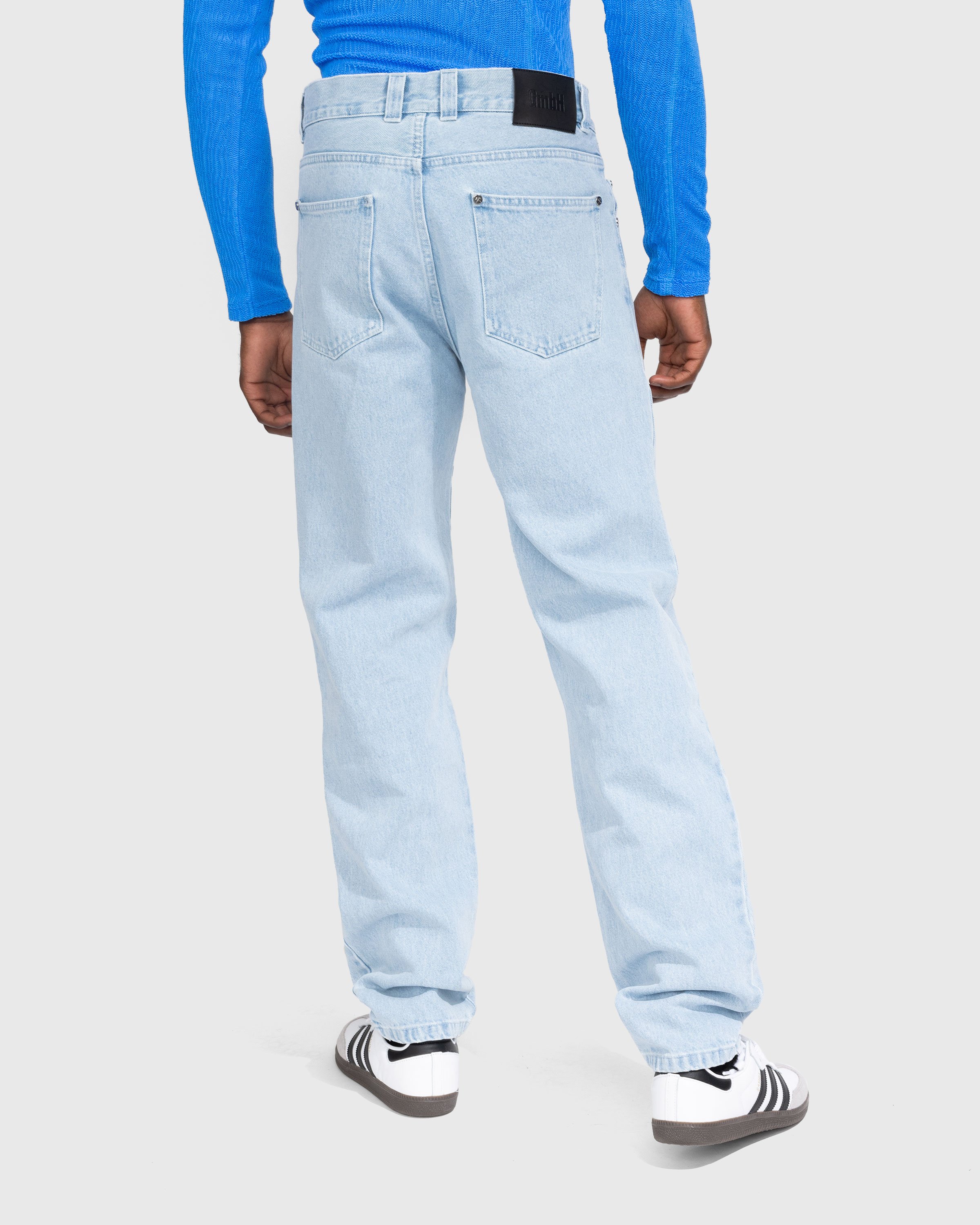GmbH - Darveesh Denim Trousers Light Indigo Blue - Clothing - Blue - Image 3