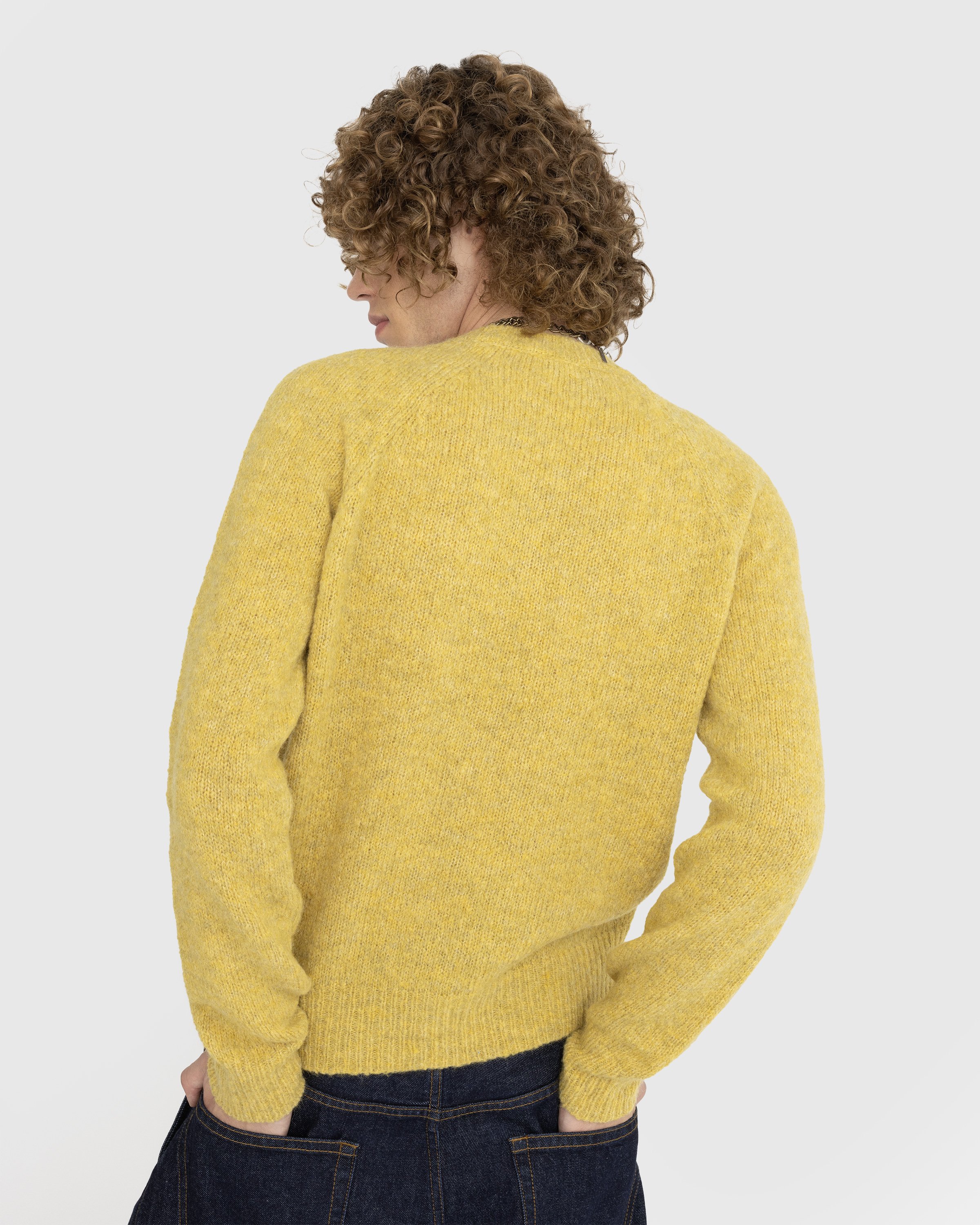 Dries van Noten - Melbourne Knit Yellow - Clothing - Yellow - Image 3