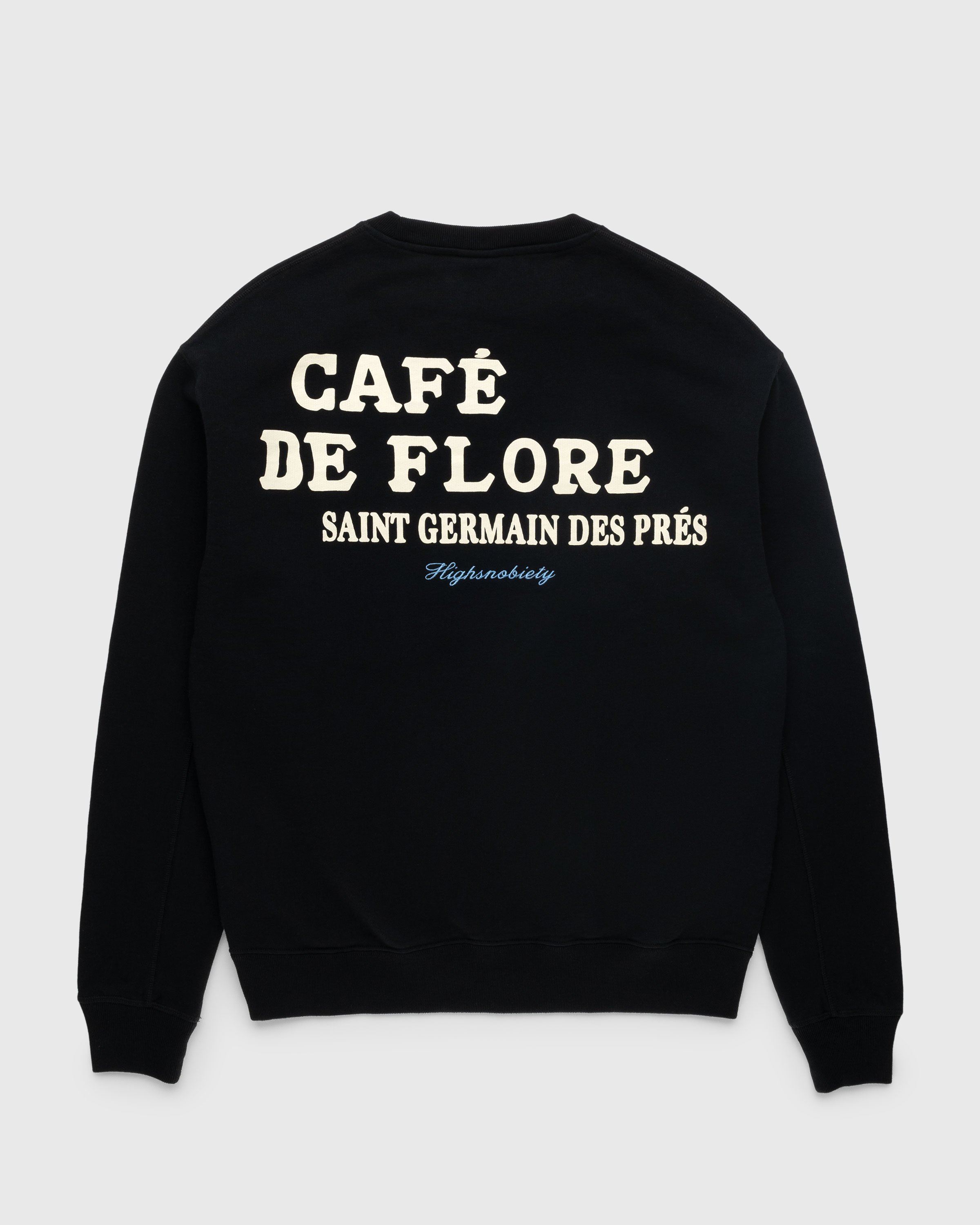 Café de Flore x Highsnobiety - Crewneck Black - Clothing - Black - Image 1