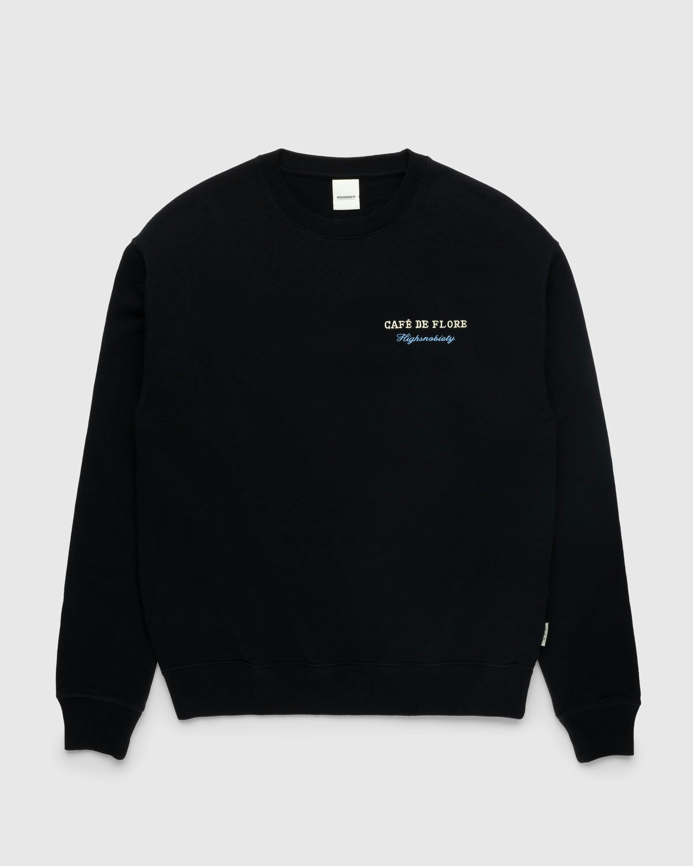 Café de Flore x Highsnobiety - Crewneck Black - Clothing - Black - Image 2
