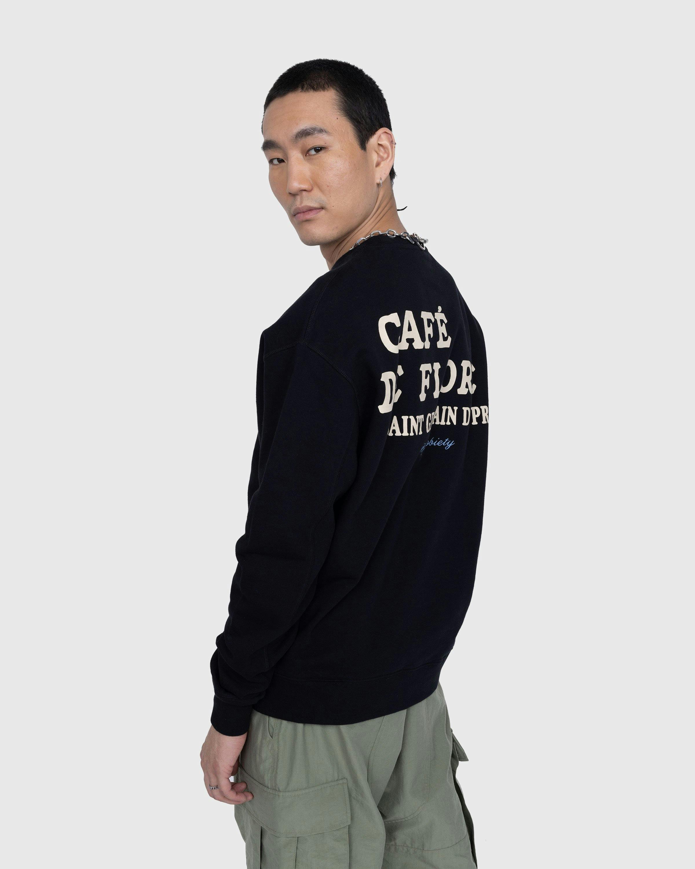 Café de Flore x Highsnobiety - Crewneck Black - Clothing - Black - Image 4