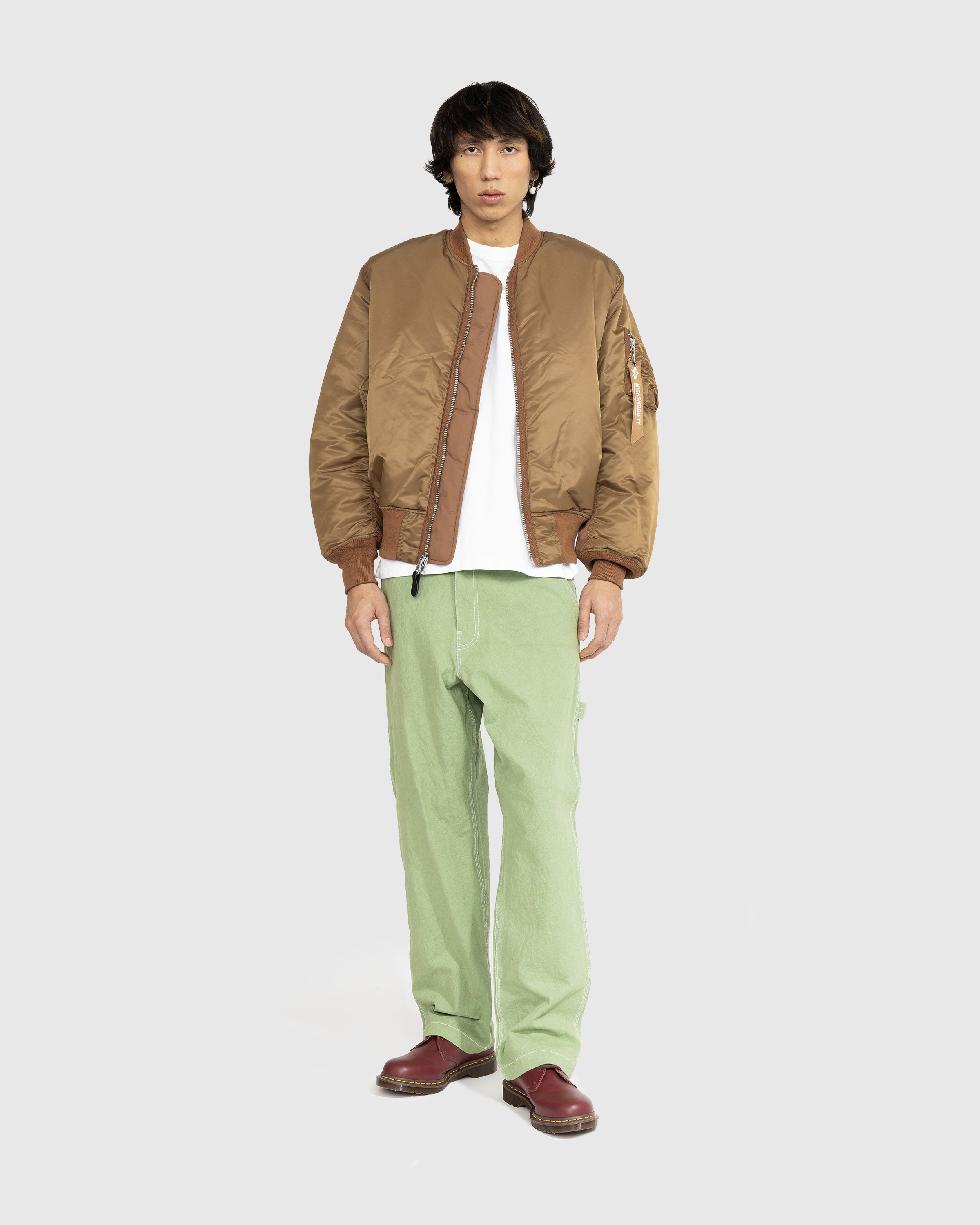 Alpha Industries x Highsnobiety - MA-1 Bomber Brown - Clothing - Brown - Image 6