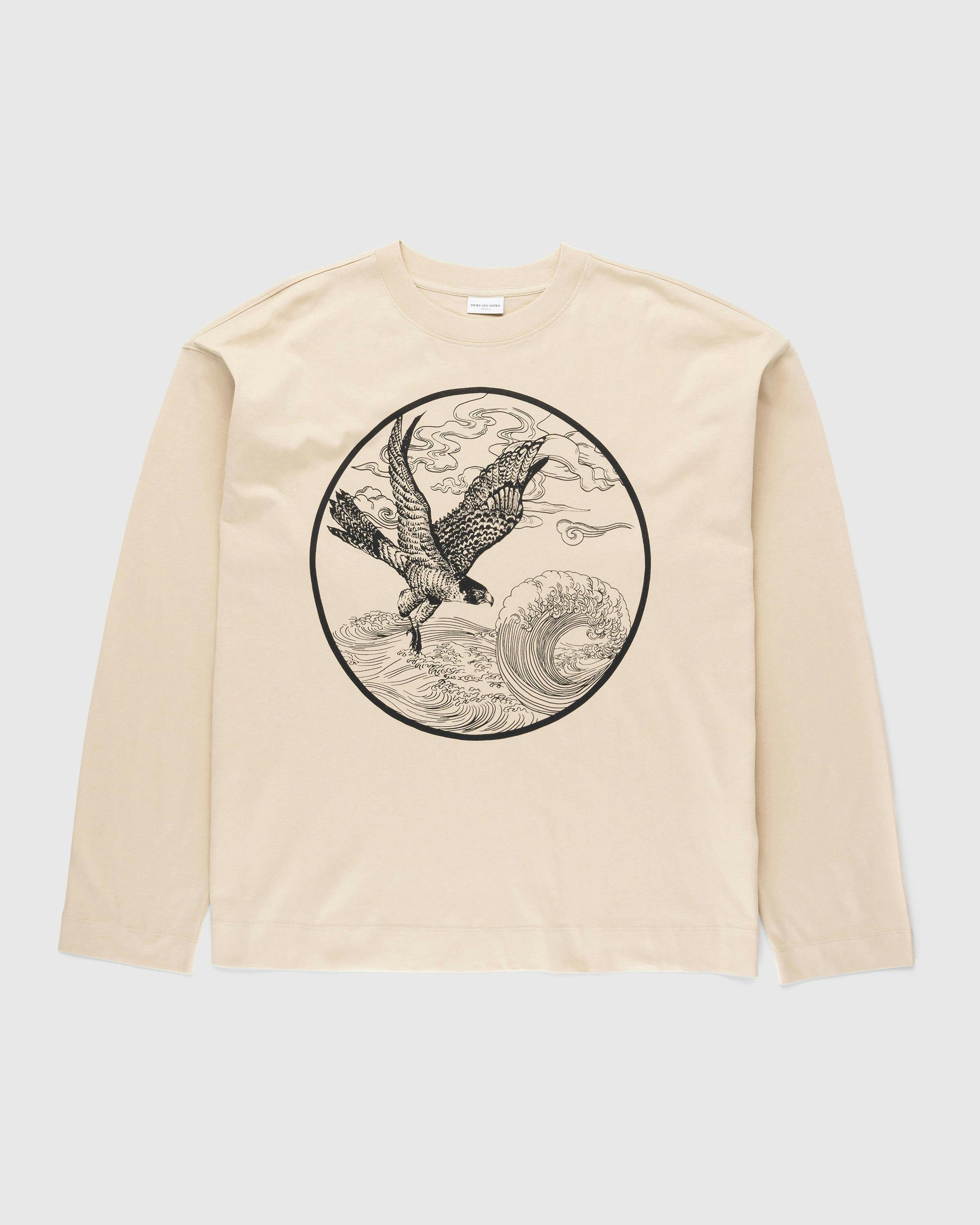 Dries van Noten - Hegland PR Jersey Beige - Clothing - Beige - Image 1