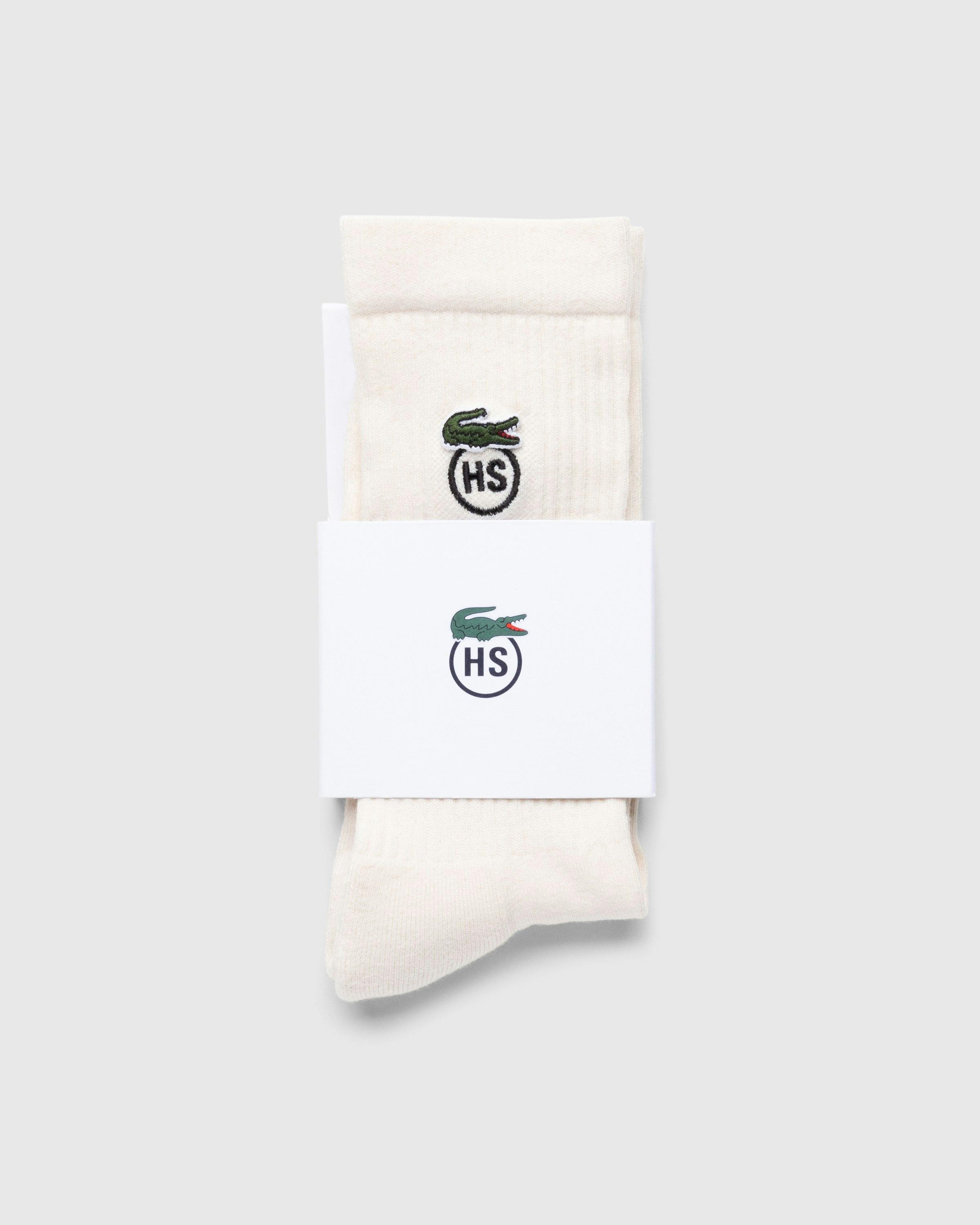 Lacoste x Highsnobiety - Eggshell Socks - Accessories - Eggshell - Image 2