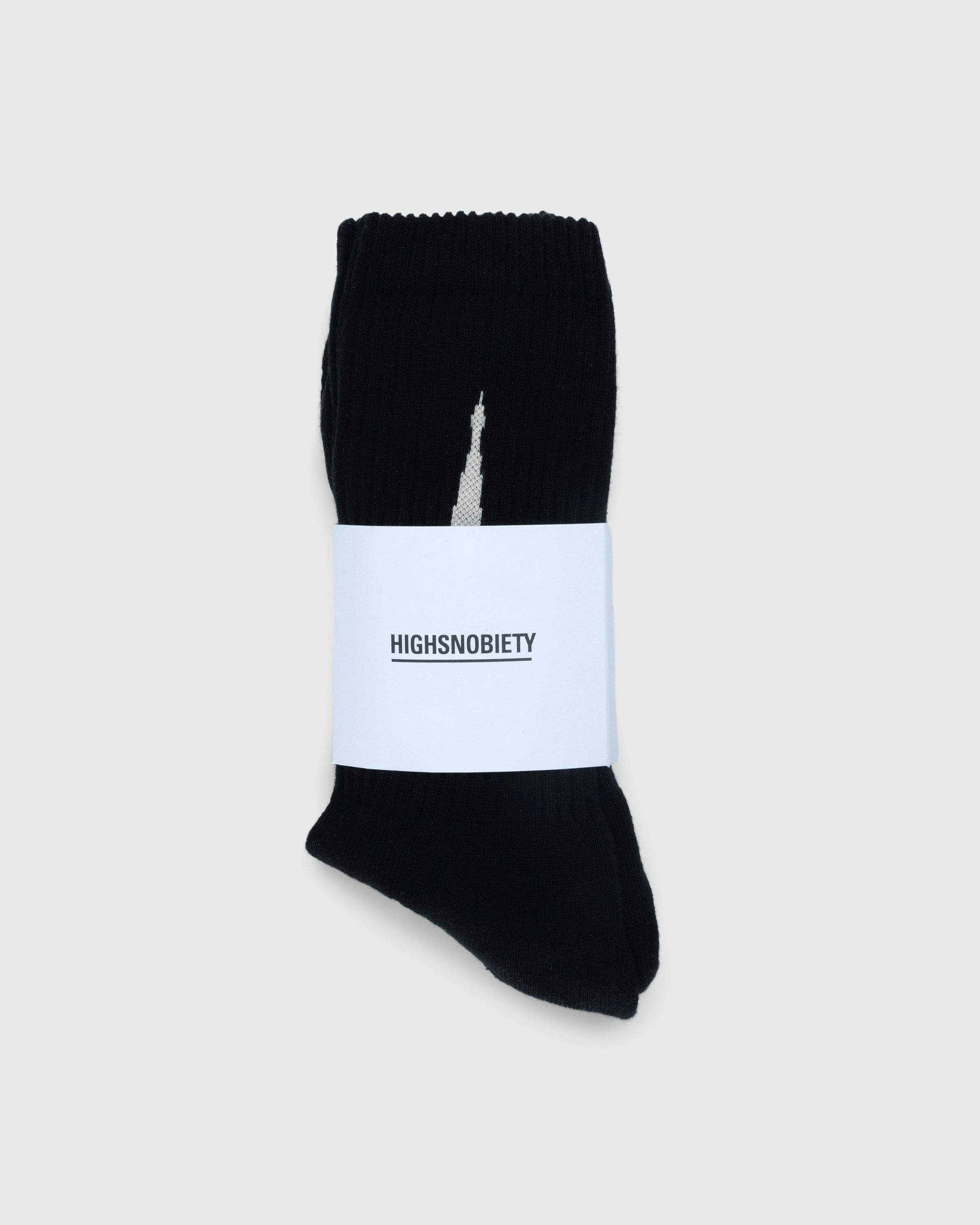 Highsnobiety - Not in Paris 5 Paris Socks Black - Accessories - Black - Image 2