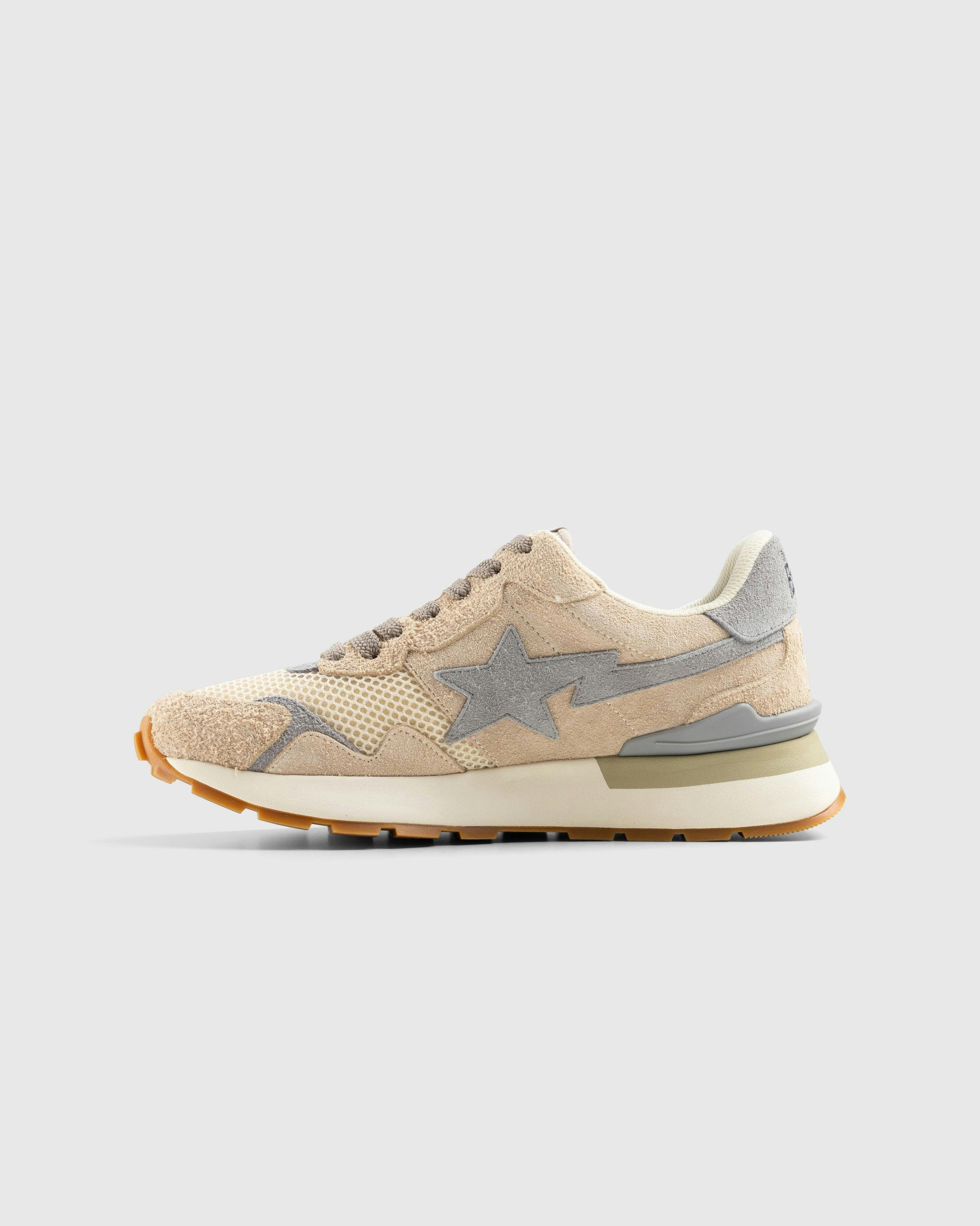 BAPE x Highsnobiety - ROAD STA Express Beige/Charcoal - Footwear - BEIGE - Image 2