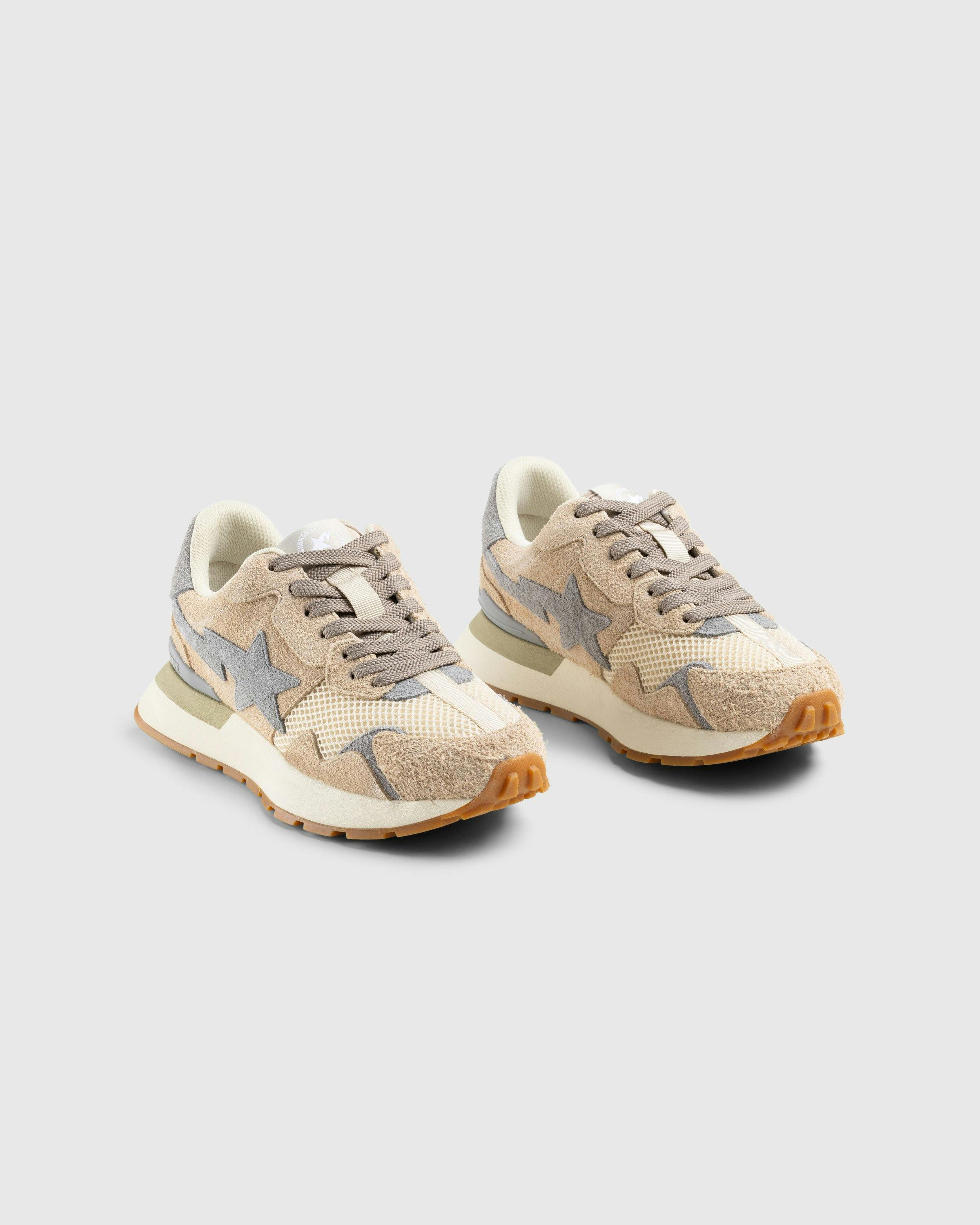 BAPE x Highsnobiety - ROAD STA Express Beige/Charcoal - Footwear - BEIGE - Image 3