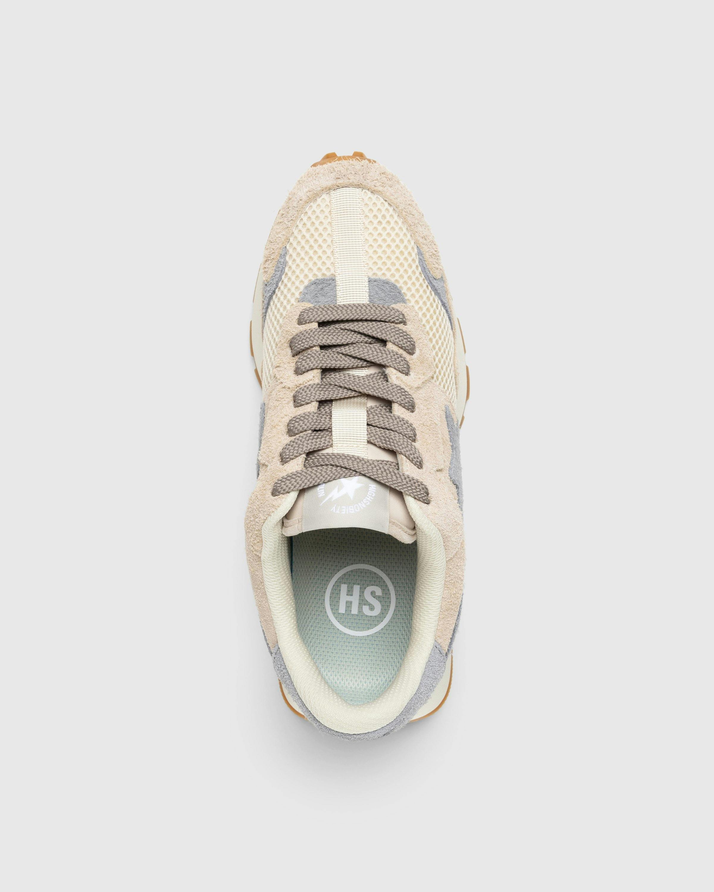 BAPE x Highsnobiety - ROAD STA Express Beige/Charcoal - Footwear - BEIGE - Image 5