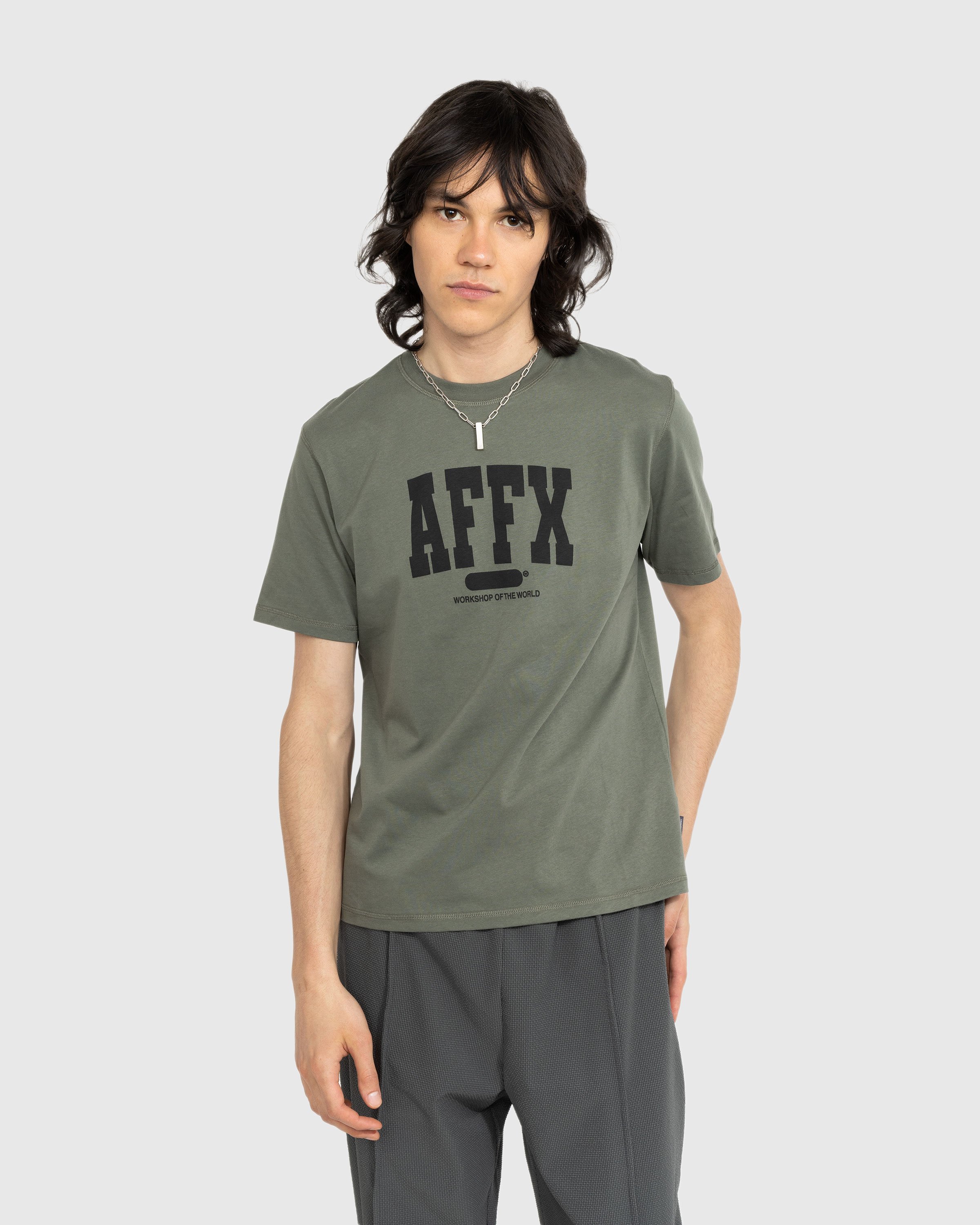 AFFXWRKS - Varsity T-Shirt Soft Green - Clothing - Green - Image 2