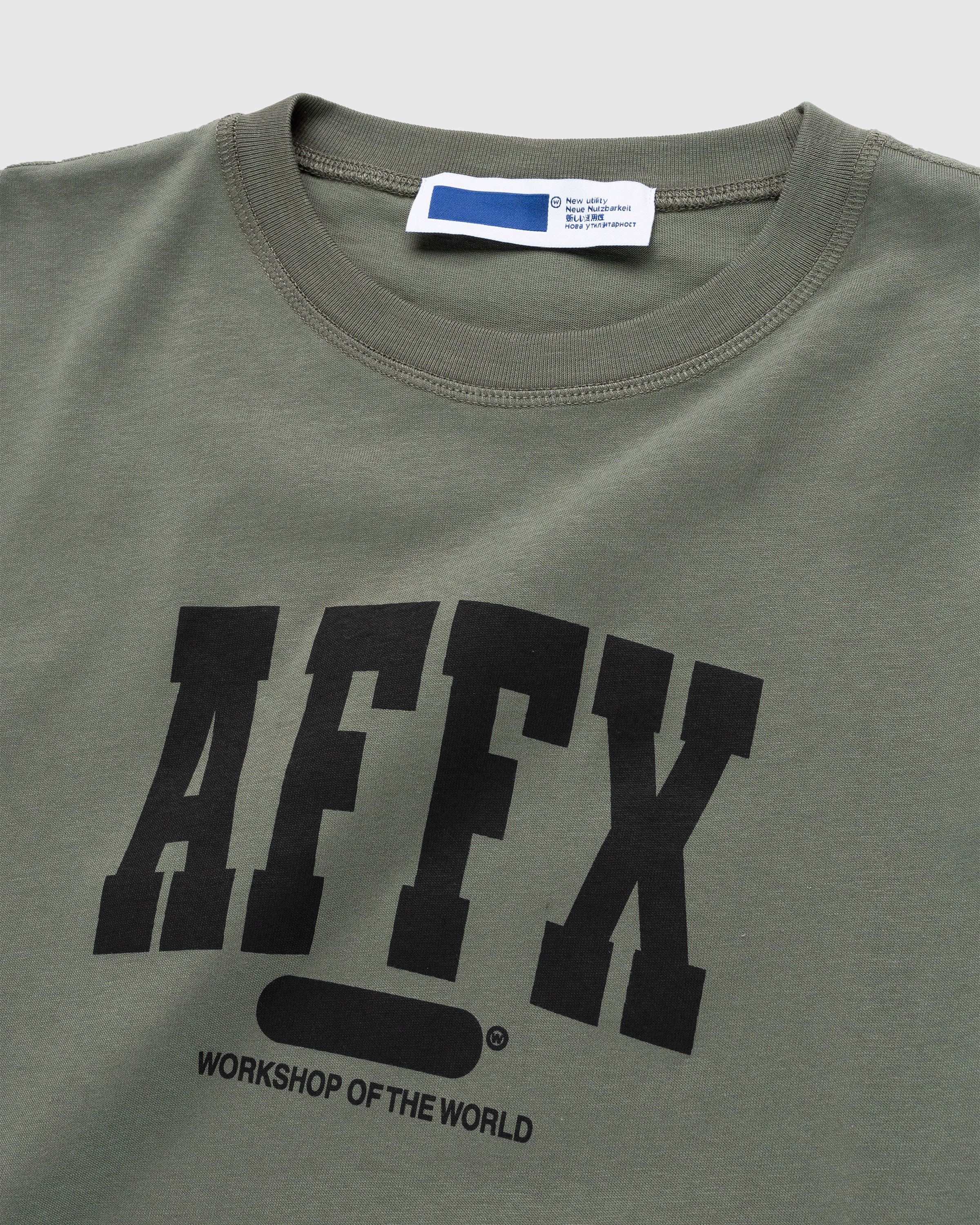 AFFXWRKS - Varsity T-Shirt Soft Green - Clothing - Green - Image 4