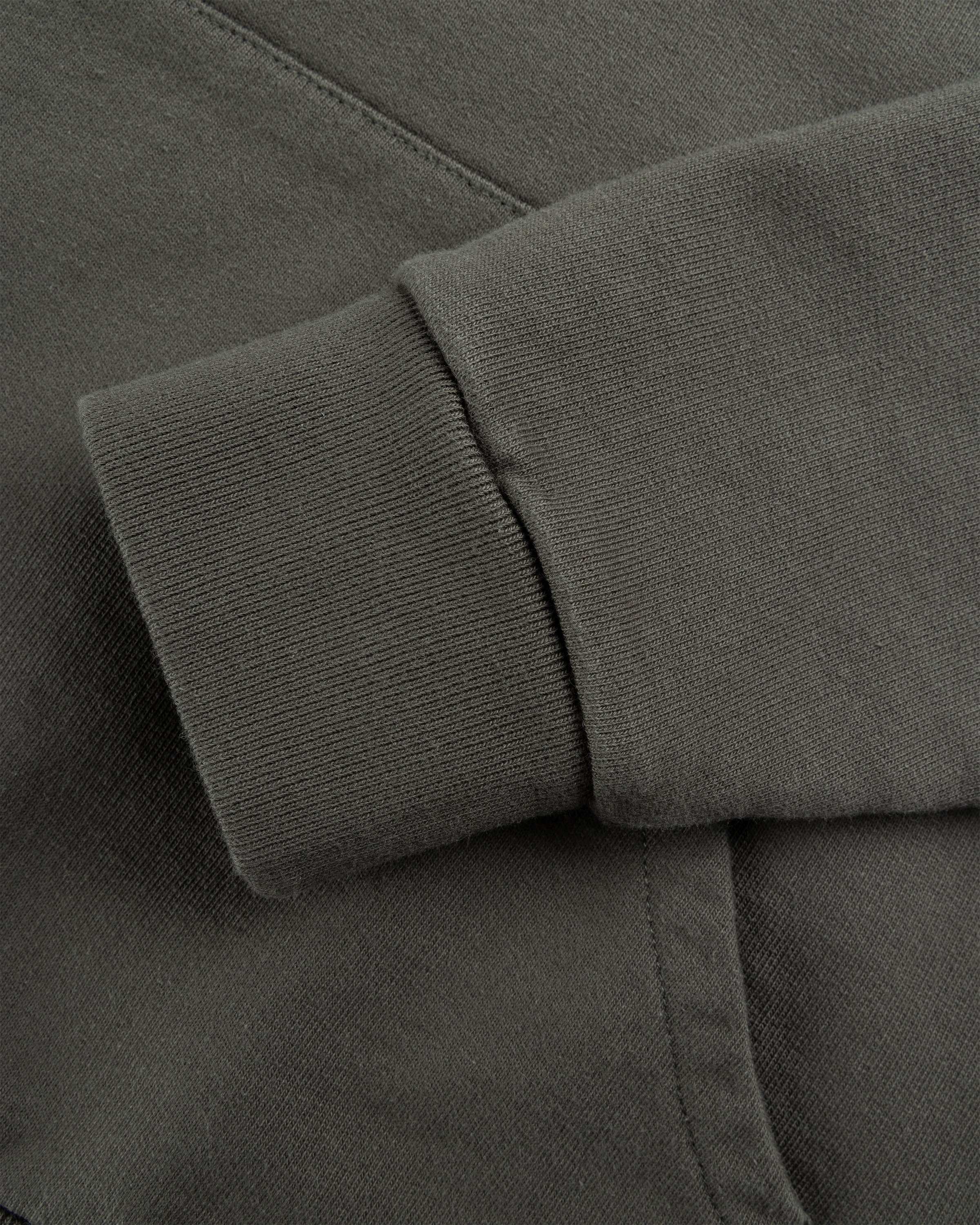 Highsnobiety - London Fleece Hoodie - Clothing - Dark Grey - Image 8