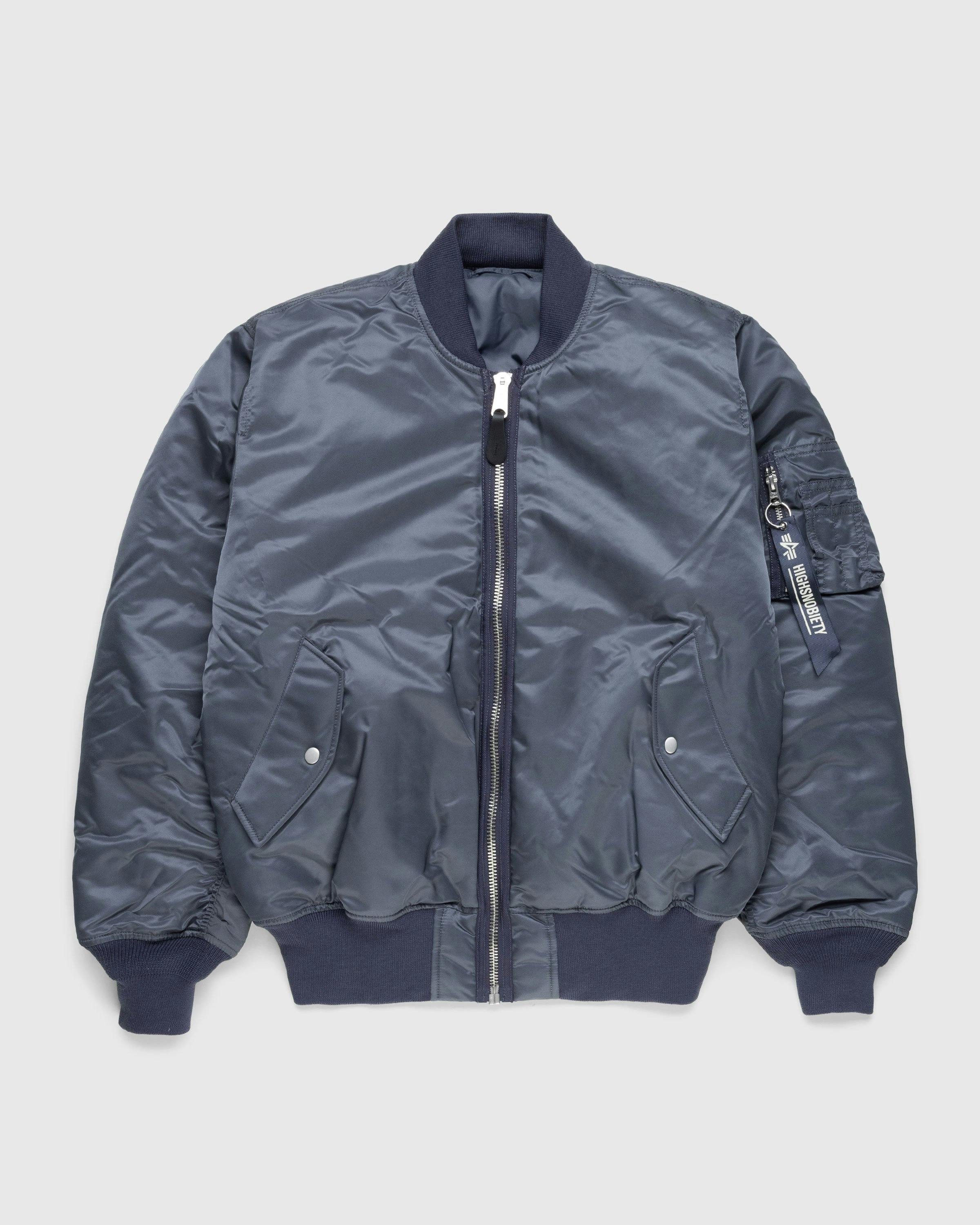 Alpha Industries x Highsnobiety - MA-1 Bomber Navy - Clothing - Blue - Image 1