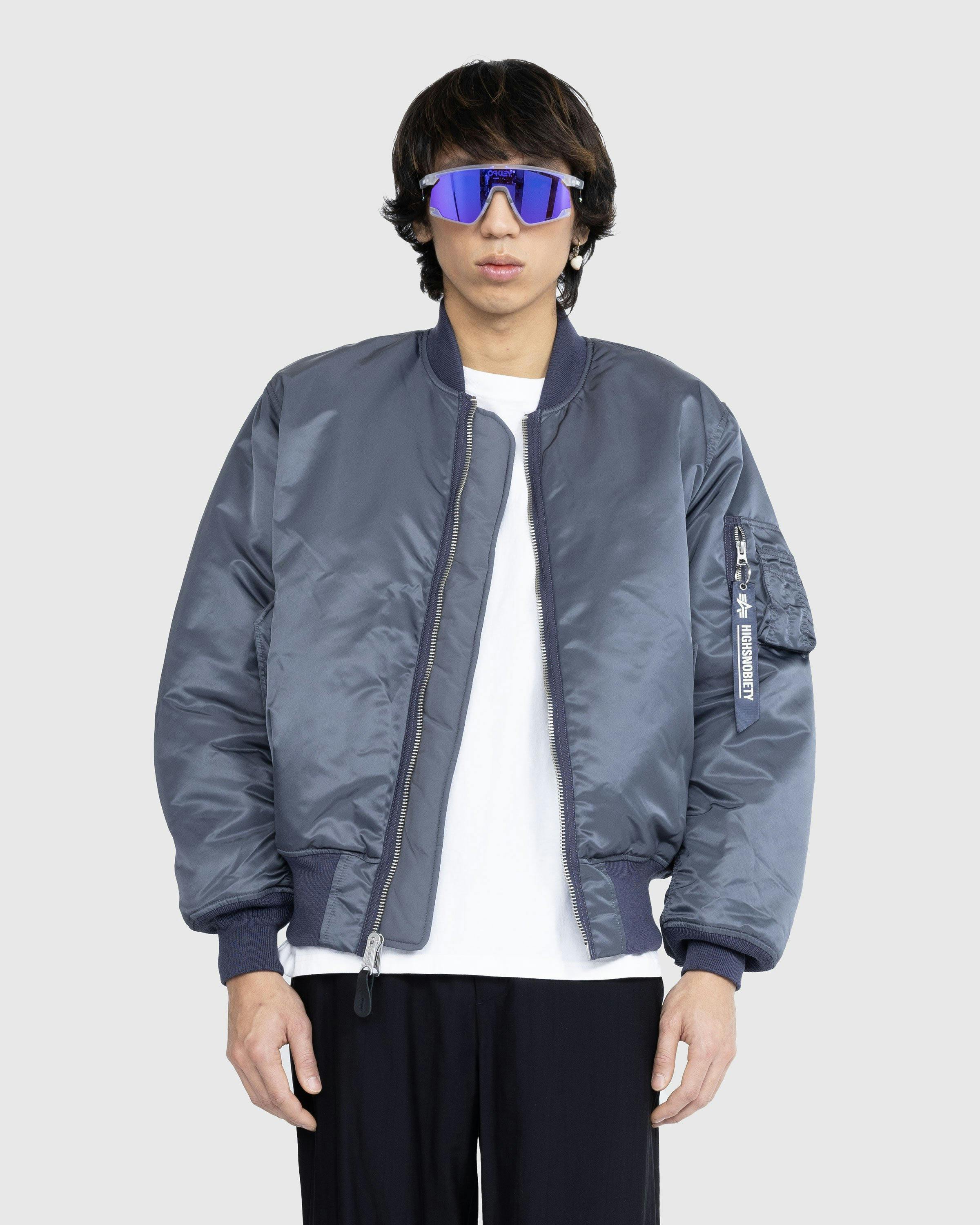 Alpha Industries x Highsnobiety - MA-1 Bomber Navy - Clothing - Blue - Image 2