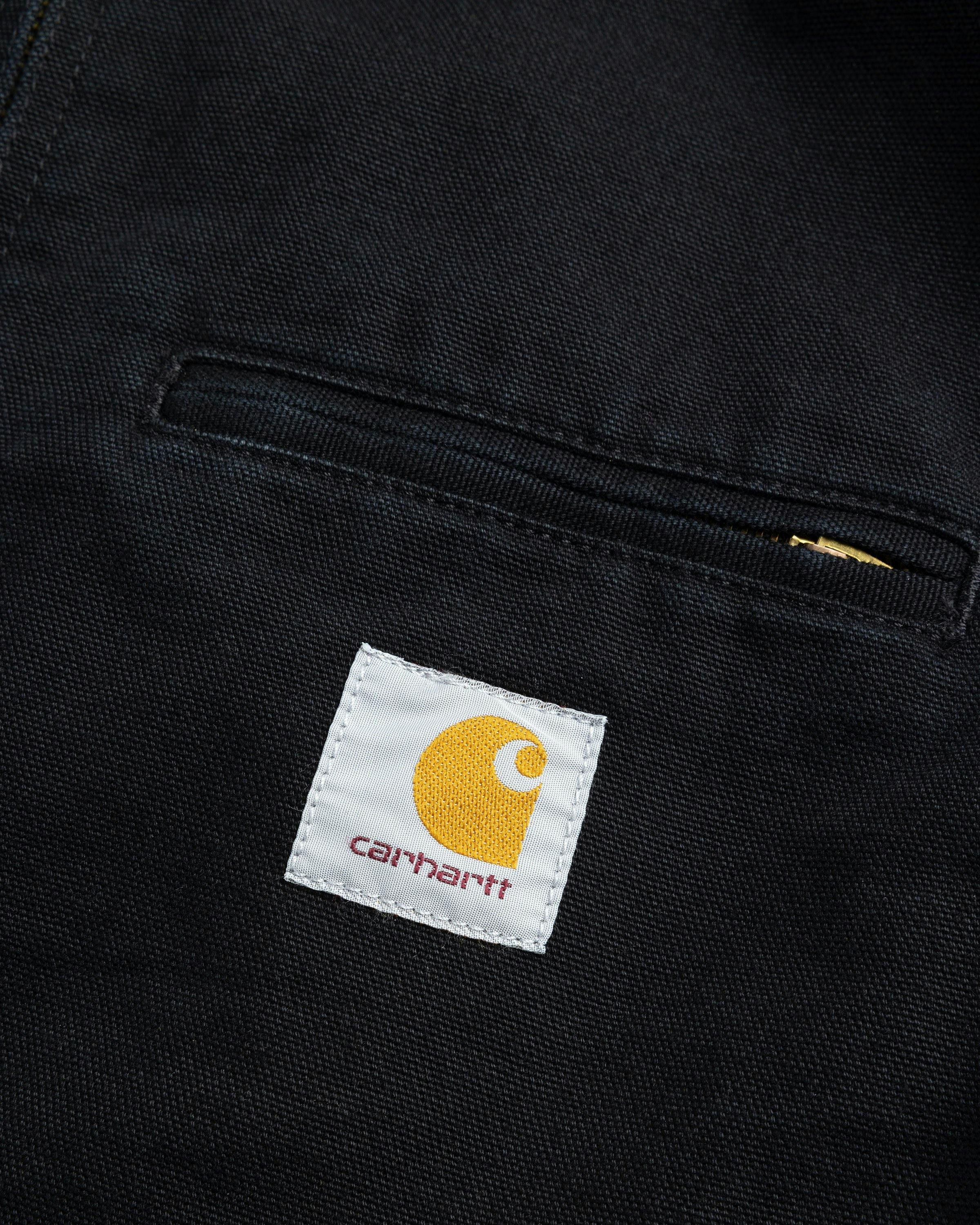 Carhartt WIP - Detroit Jacket Black / Black /aged canvas - Clothing - Black - Image 6