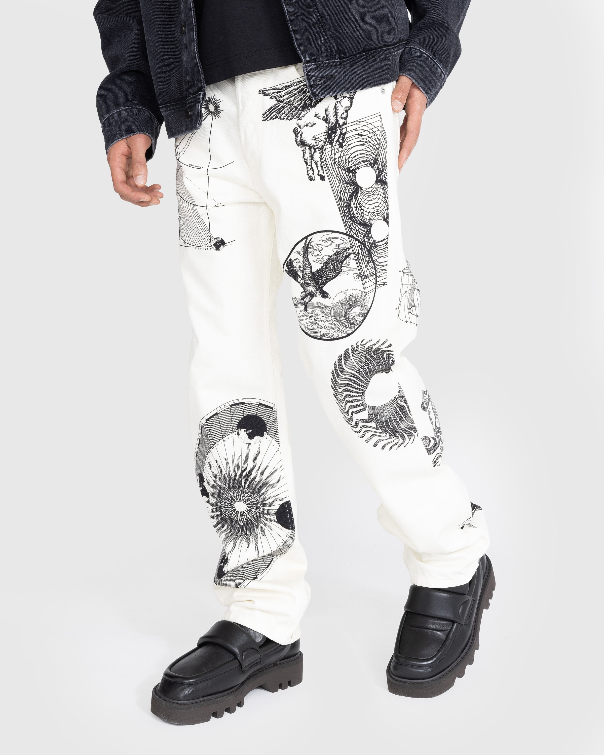 Dries van Noten - Panthero Pants White - Clothing - White - Image 2