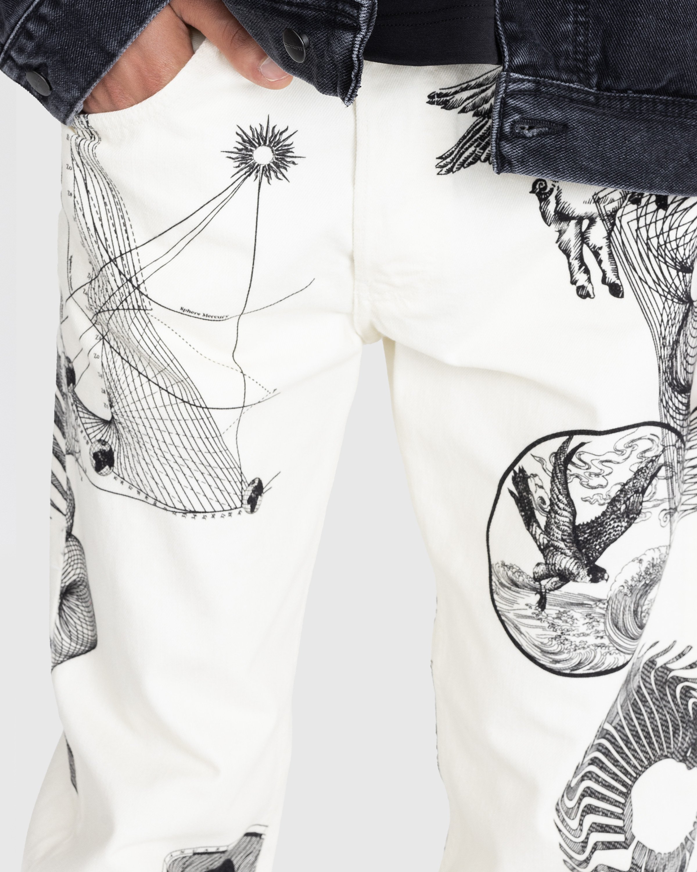 Dries van Noten - Panthero Pants White - Clothing - White - Image 4