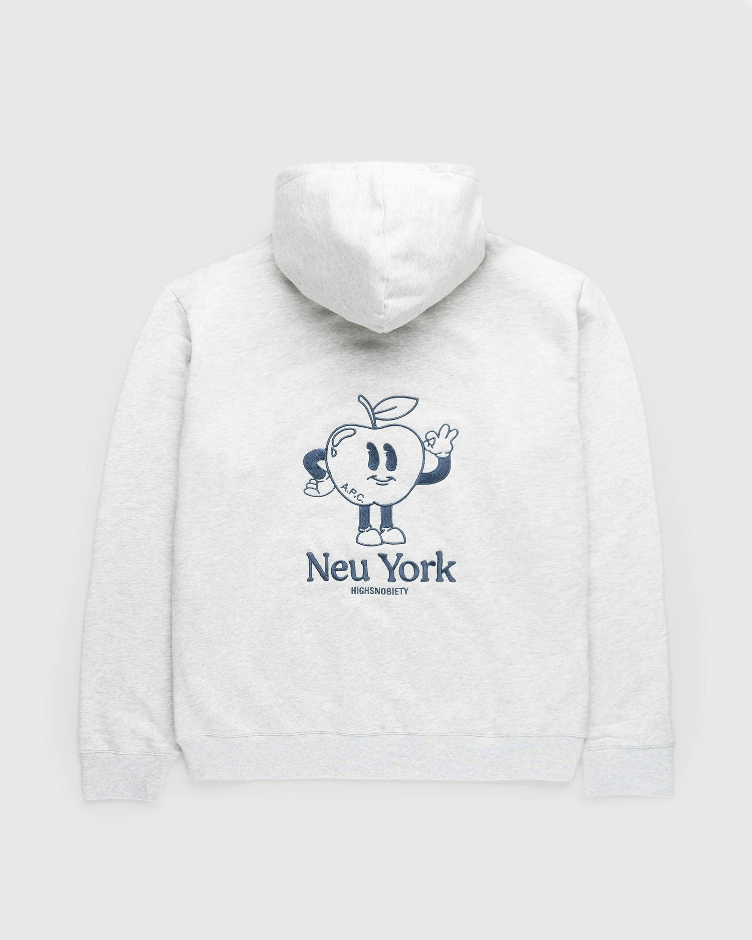 A.P.C. x Highsnobiety - Neu York Hoodie - Clothing - Beige - Image 1