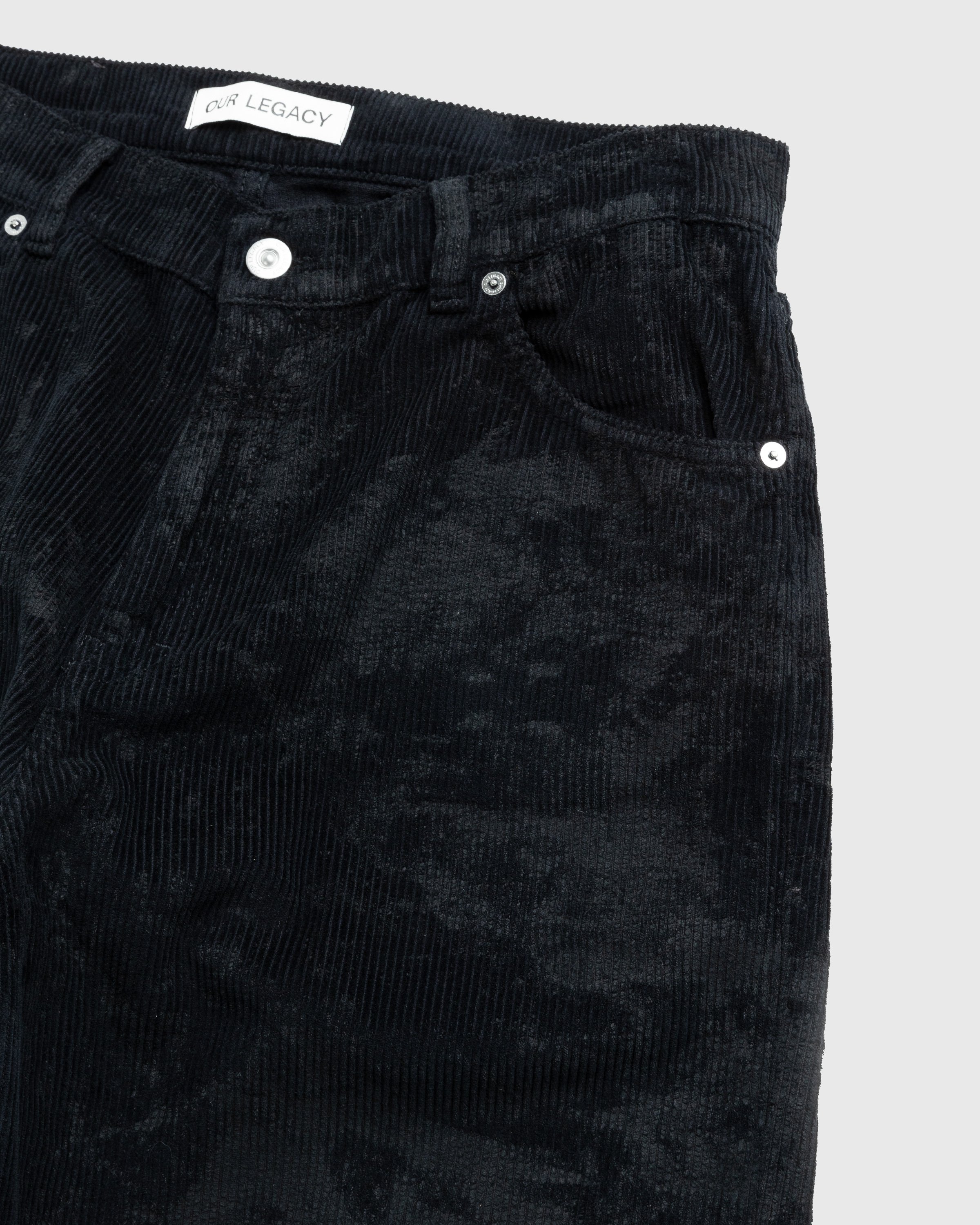 Our Legacy - Vast Cut Corduroy Jeans Black - Clothing - Black - Image 3