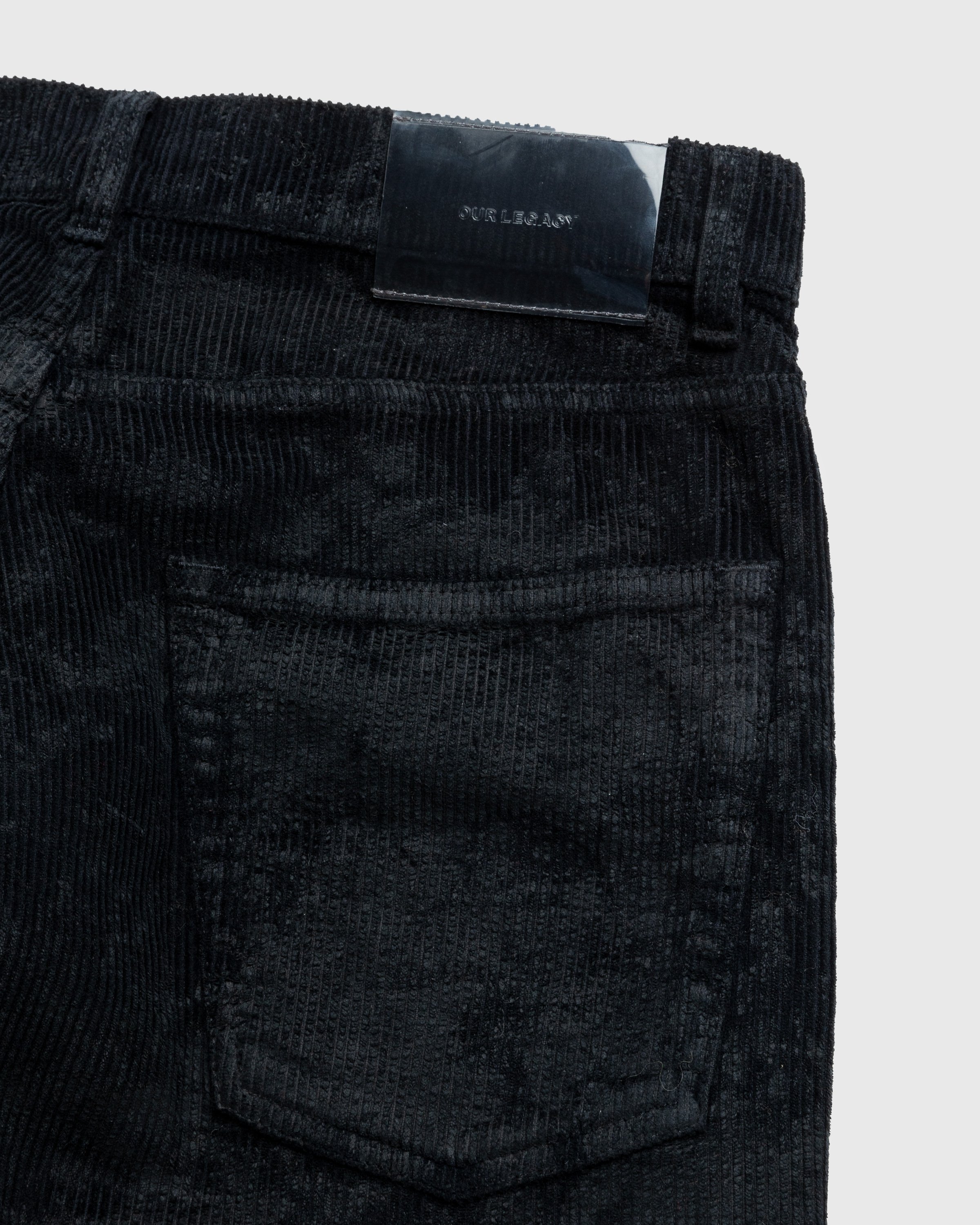 Our Legacy - Vast Cut Corduroy Jeans Black - Clothing - Black - Image 4