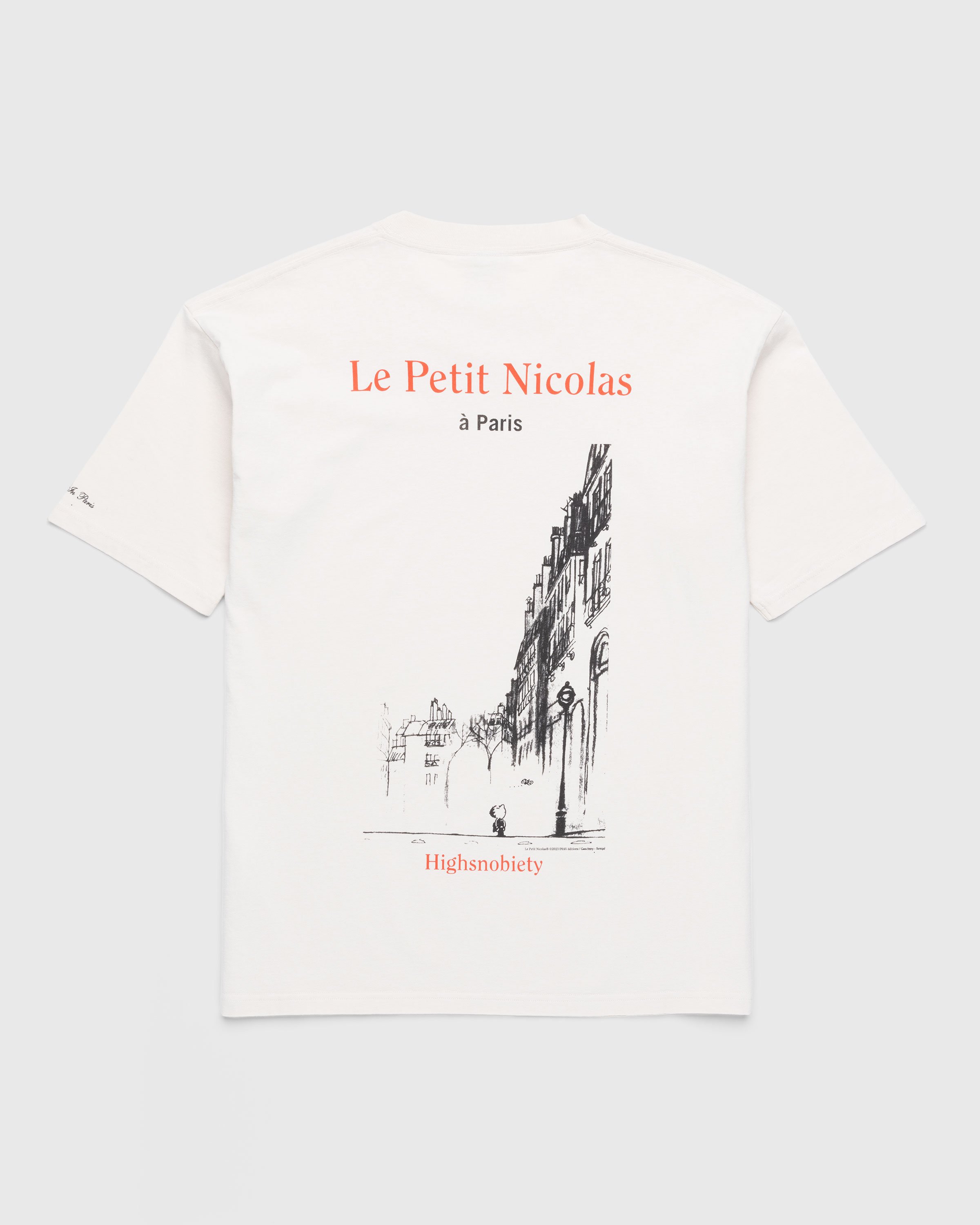 Le Petit Nicolas x Highsnobiety - T-Shirt Eggshell - Clothing - Beige - Image 1