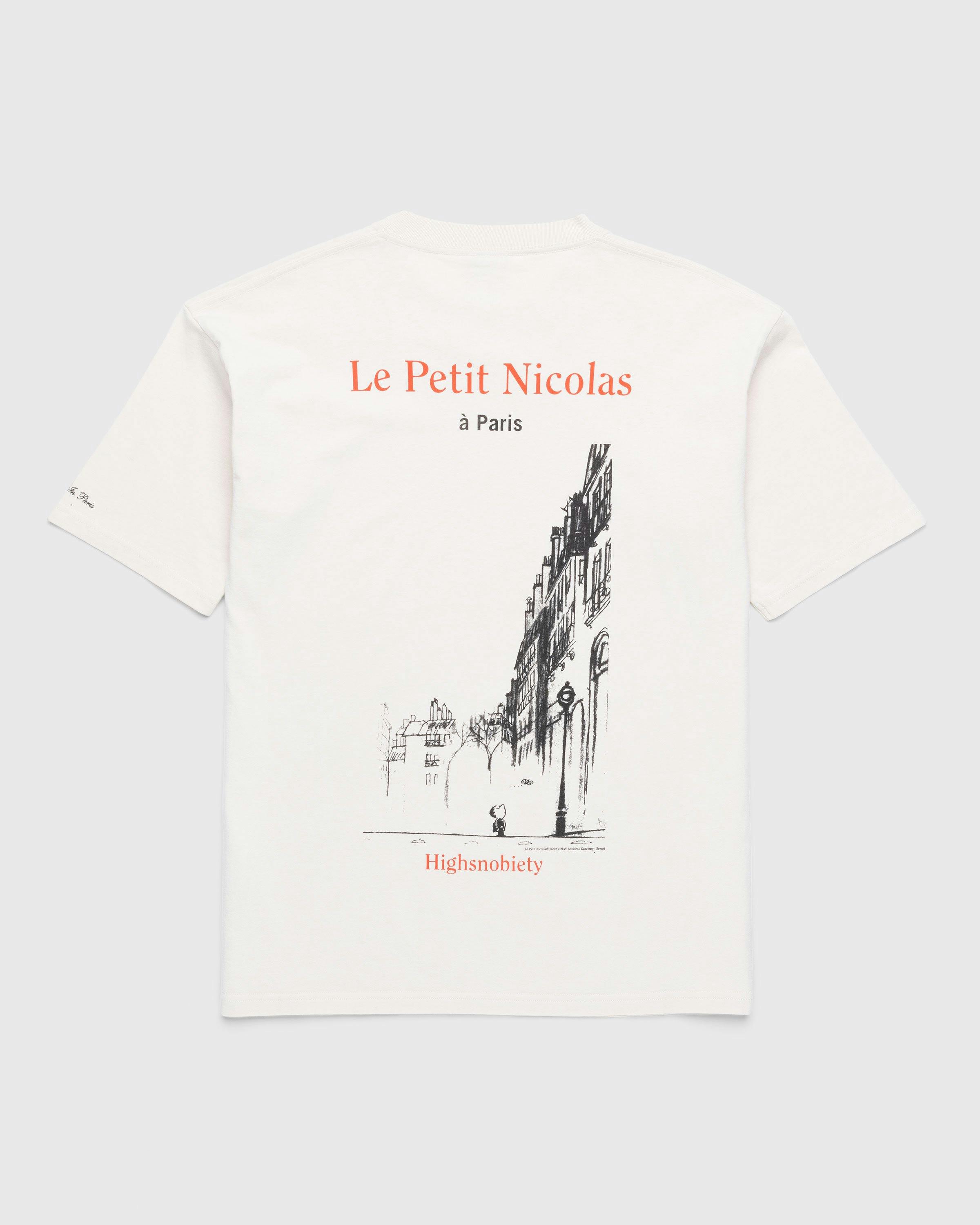 Le Petit Nicolas x Highsnobiety - T-Shirt Eggshell - Clothing - Beige - Image 1