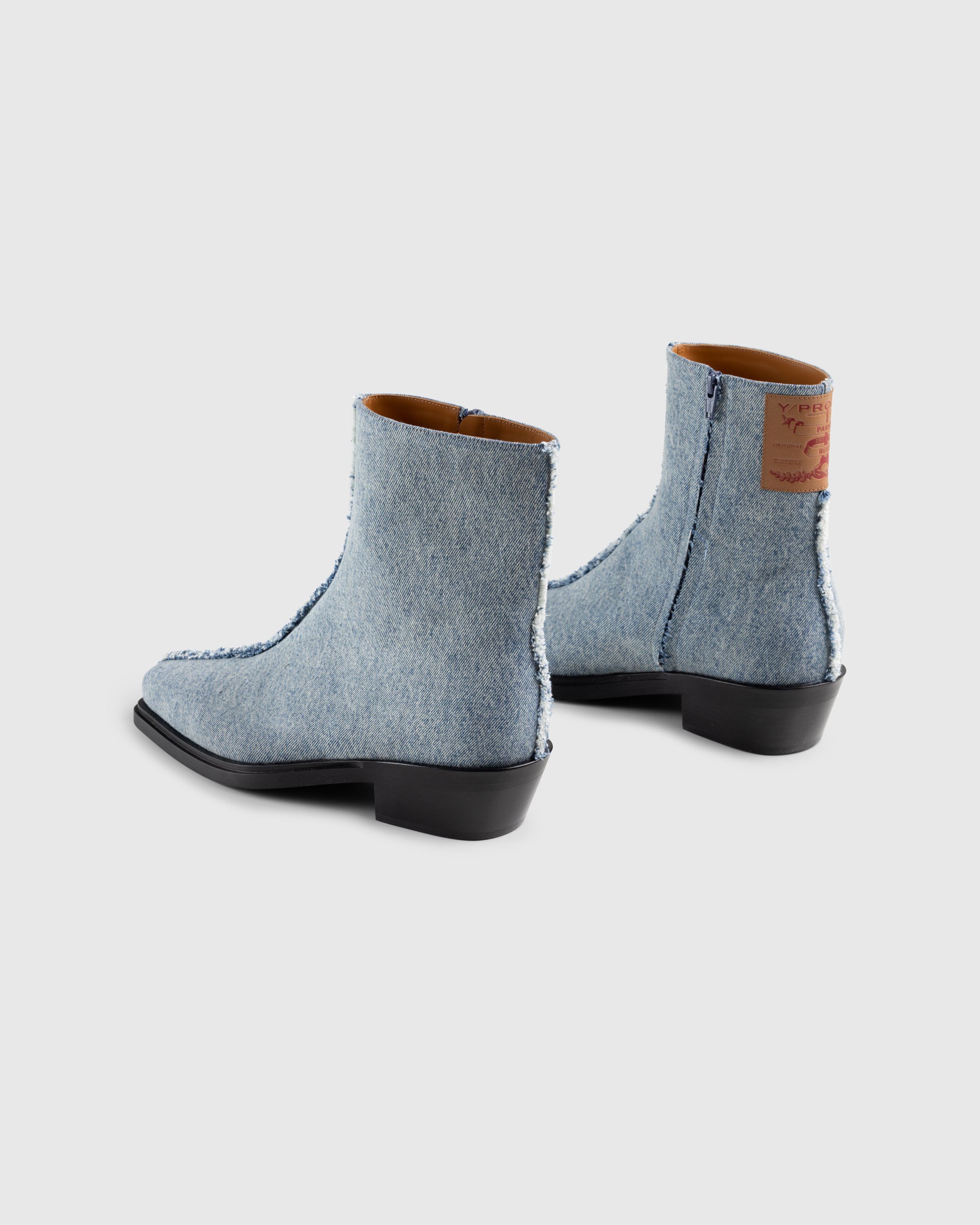 Y/Project - Paris’ Best Boots Vintage Ice Blue - Footwear - Blue - Image 4