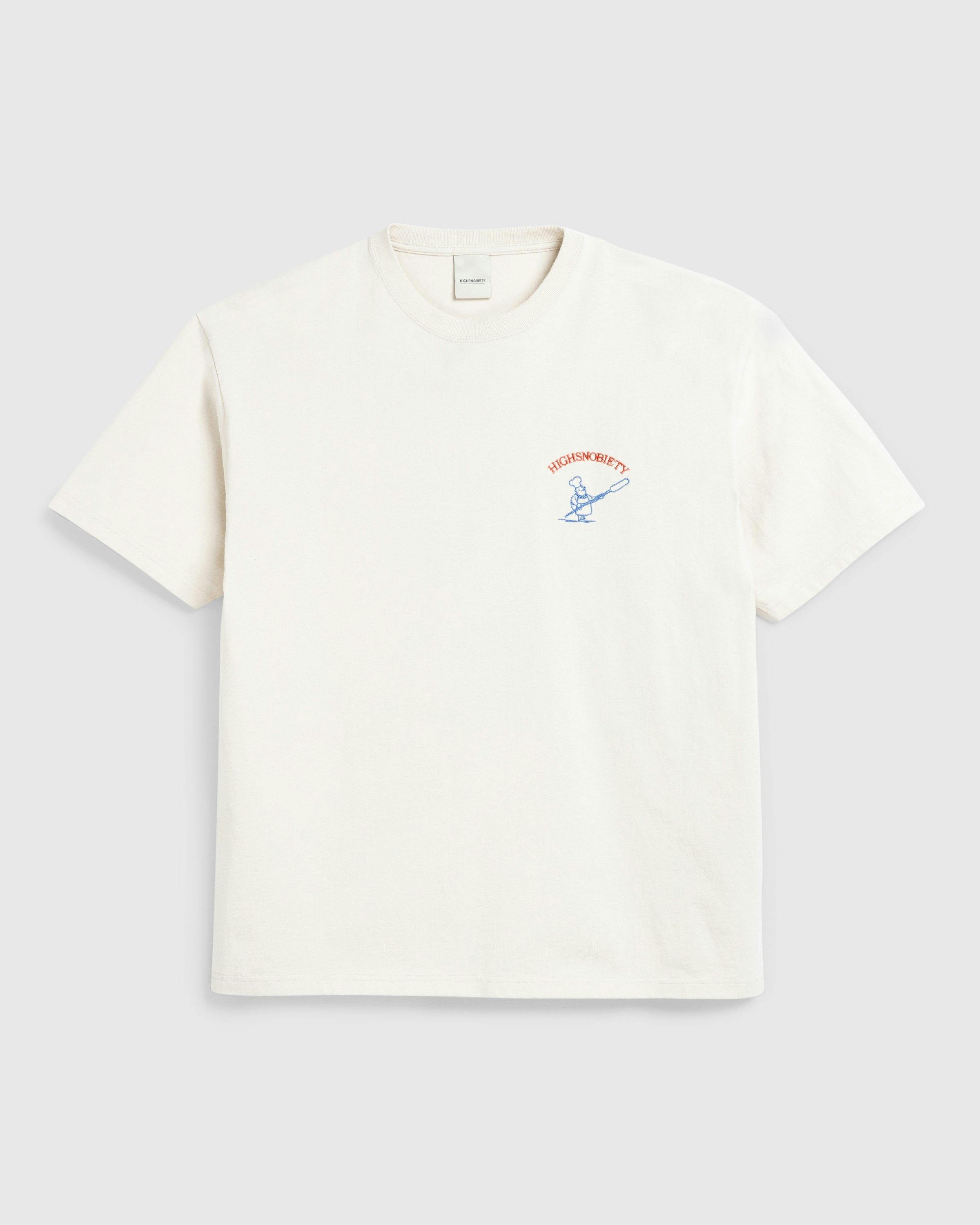 Beigel Bake x Highsnobiety - Eggshell Short Sleeves Tee - Clothing -  - Image 2