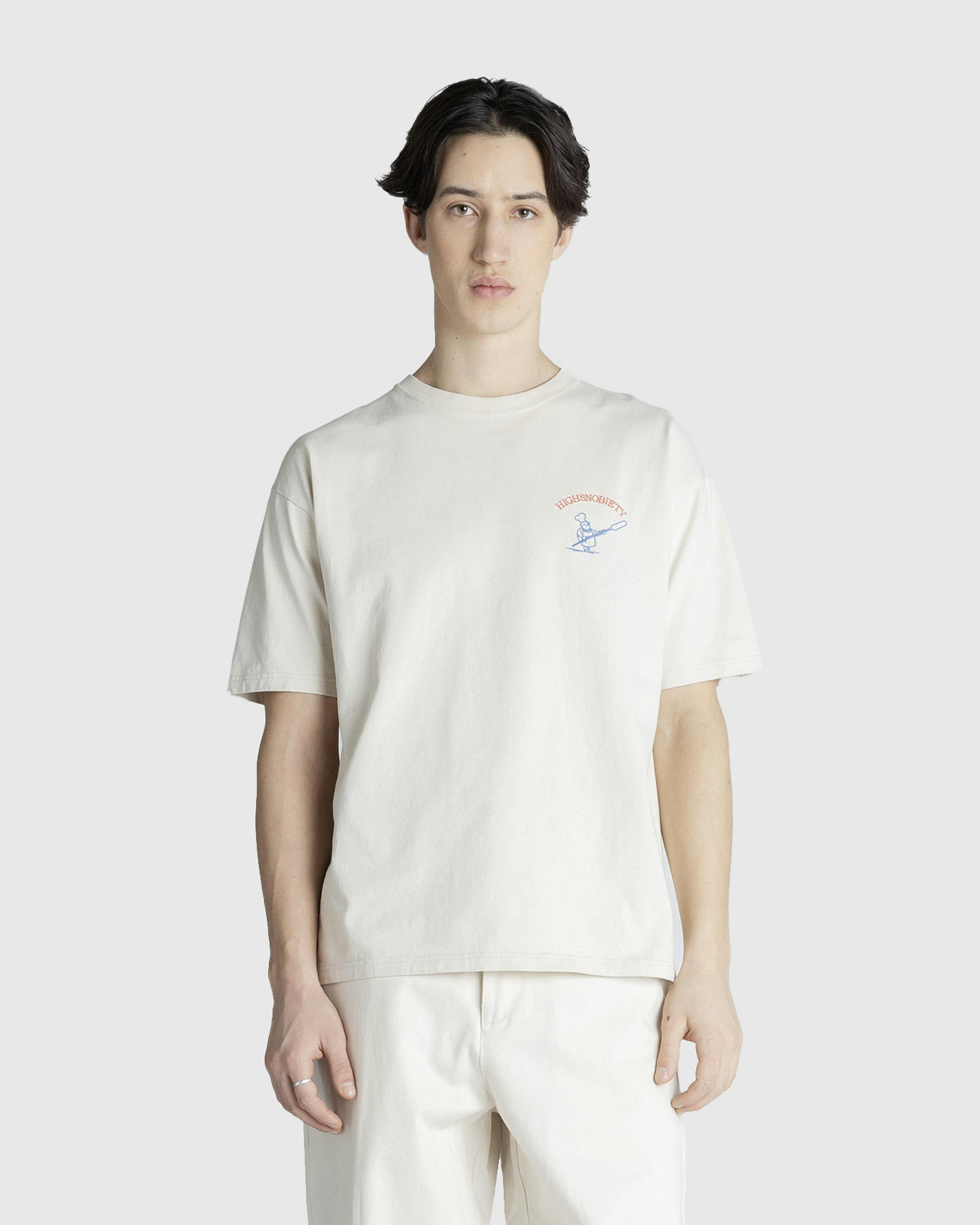 Beigel Bake x Highsnobiety - Eggshell Short Sleeves Tee - Clothing -  - Image 3